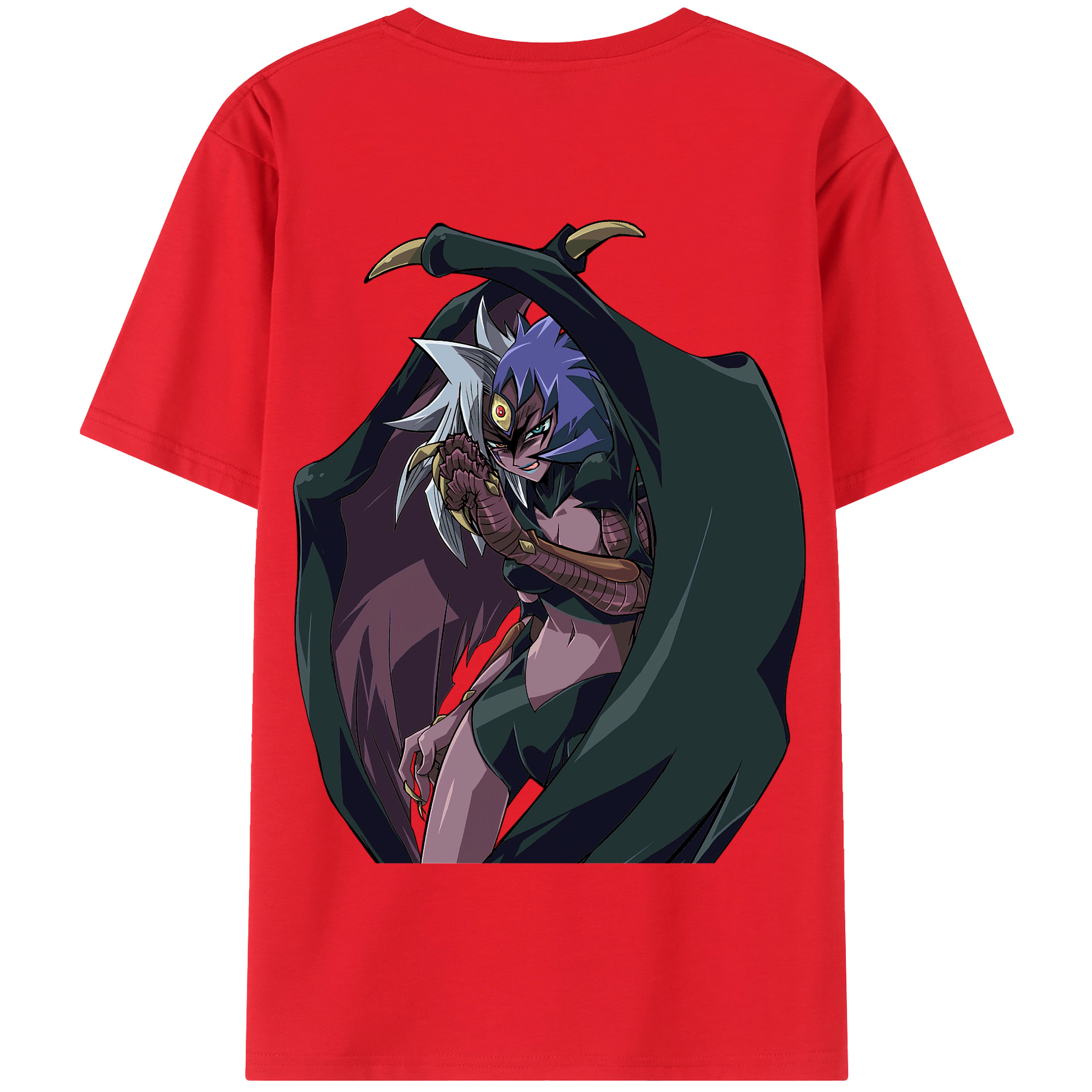 （画像用） 遊☆戯☆王 Yu-Gi-Oh! 綿100％半袖Tシャツ（背面プリント）