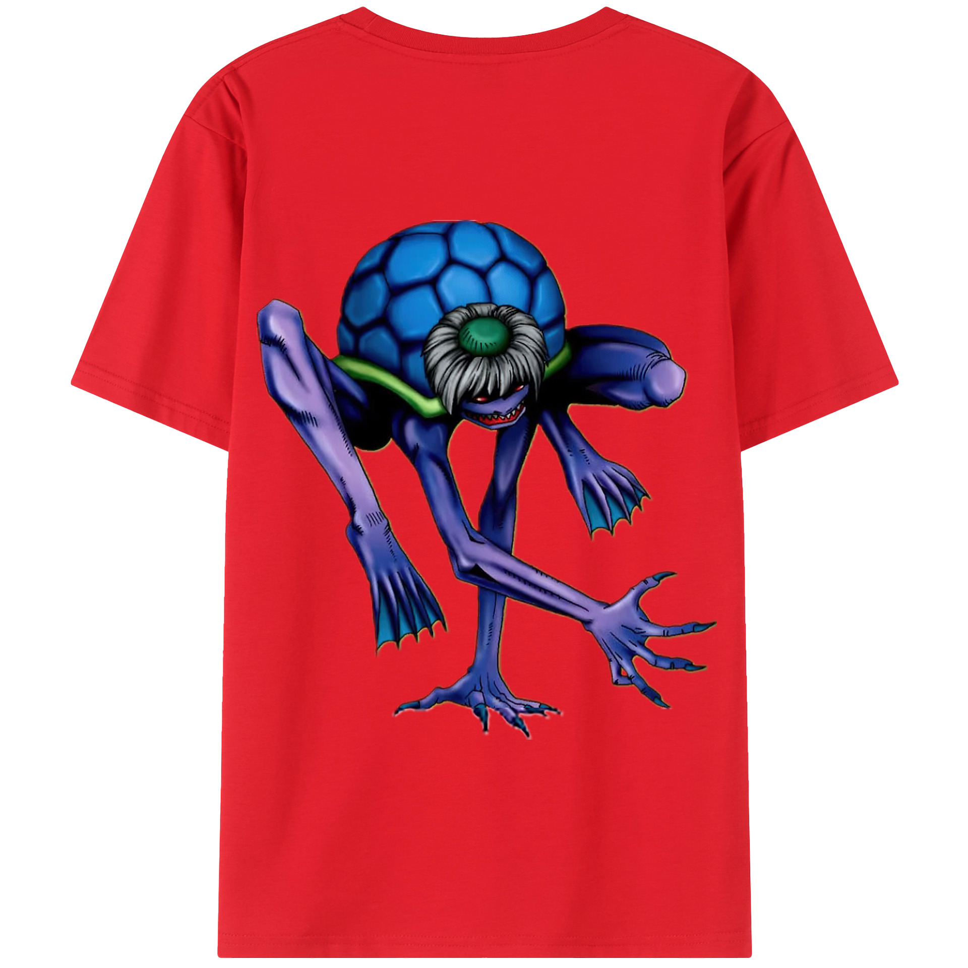 （画像用） 遊☆戯☆王 Yu-Gi-Oh! 綿100％半袖Tシャツ（背面プリント）