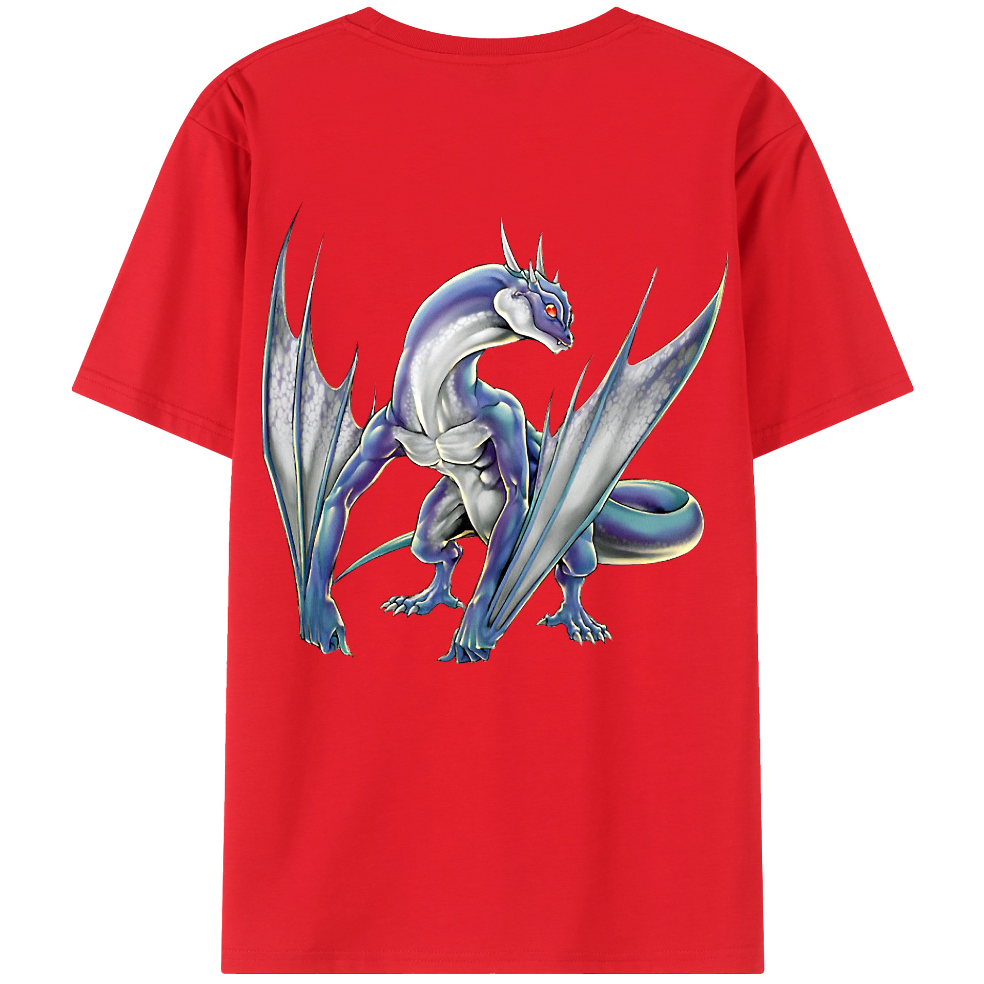 （画像用） 遊☆戯☆王 Yu-Gi-Oh! 綿100％半袖Tシャツ（背面プリント）
