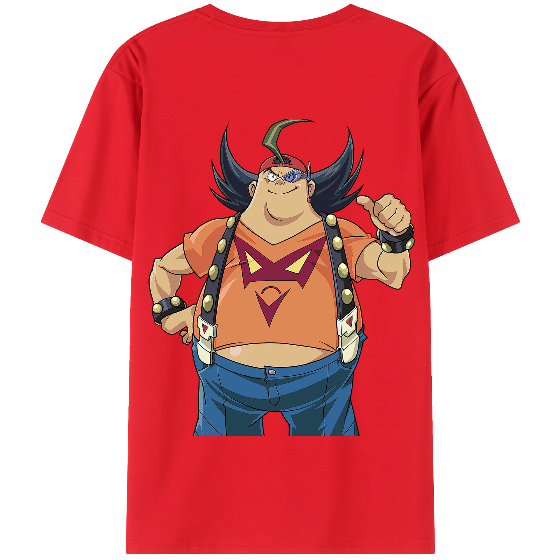 （画像用） 遊☆戯☆王 Yu-Gi-Oh! 綿100％半袖Tシャツ（背面プリント）