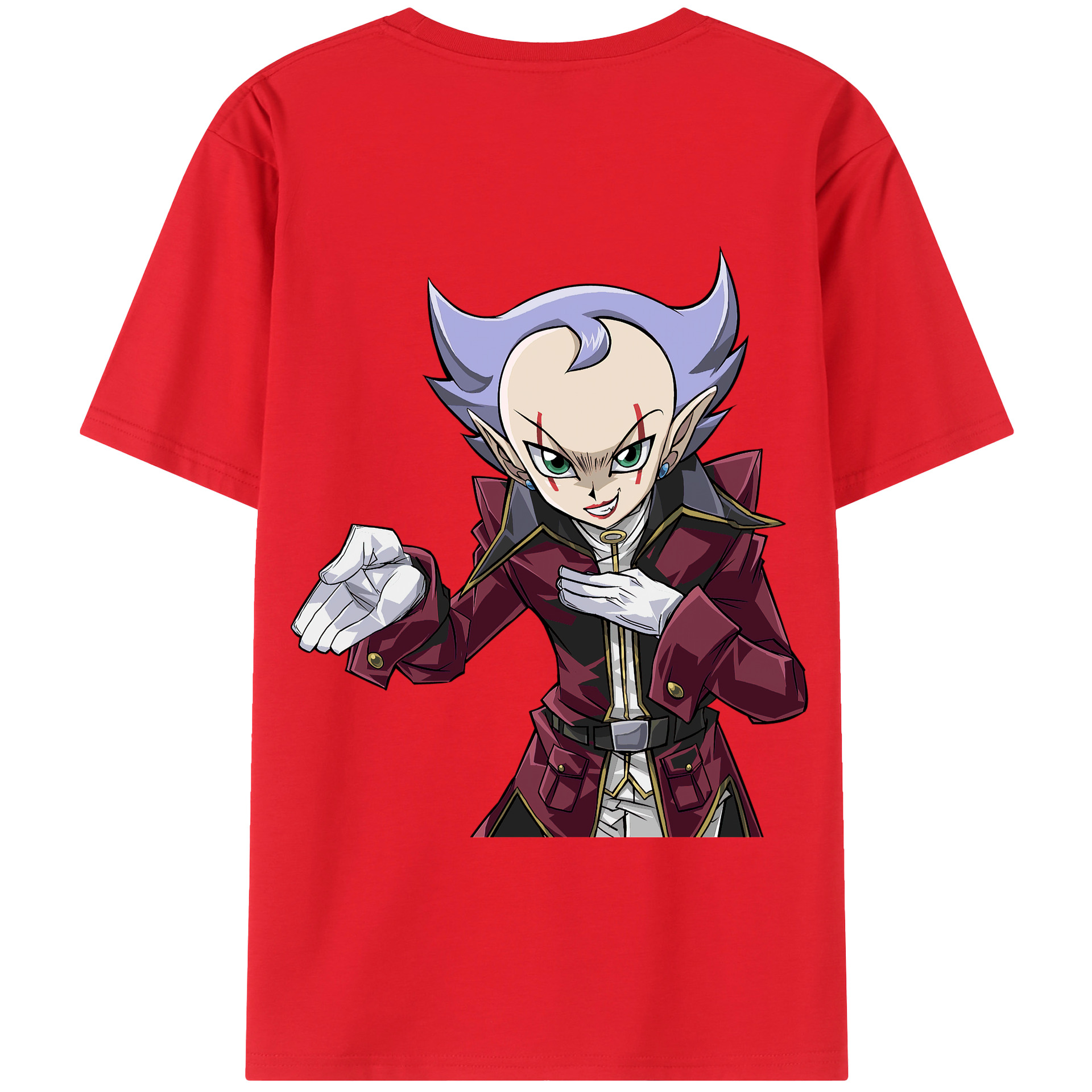（画像用） 遊☆戯☆王 Yu-Gi-Oh! 綿100％半袖Tシャツ（背面プリント）