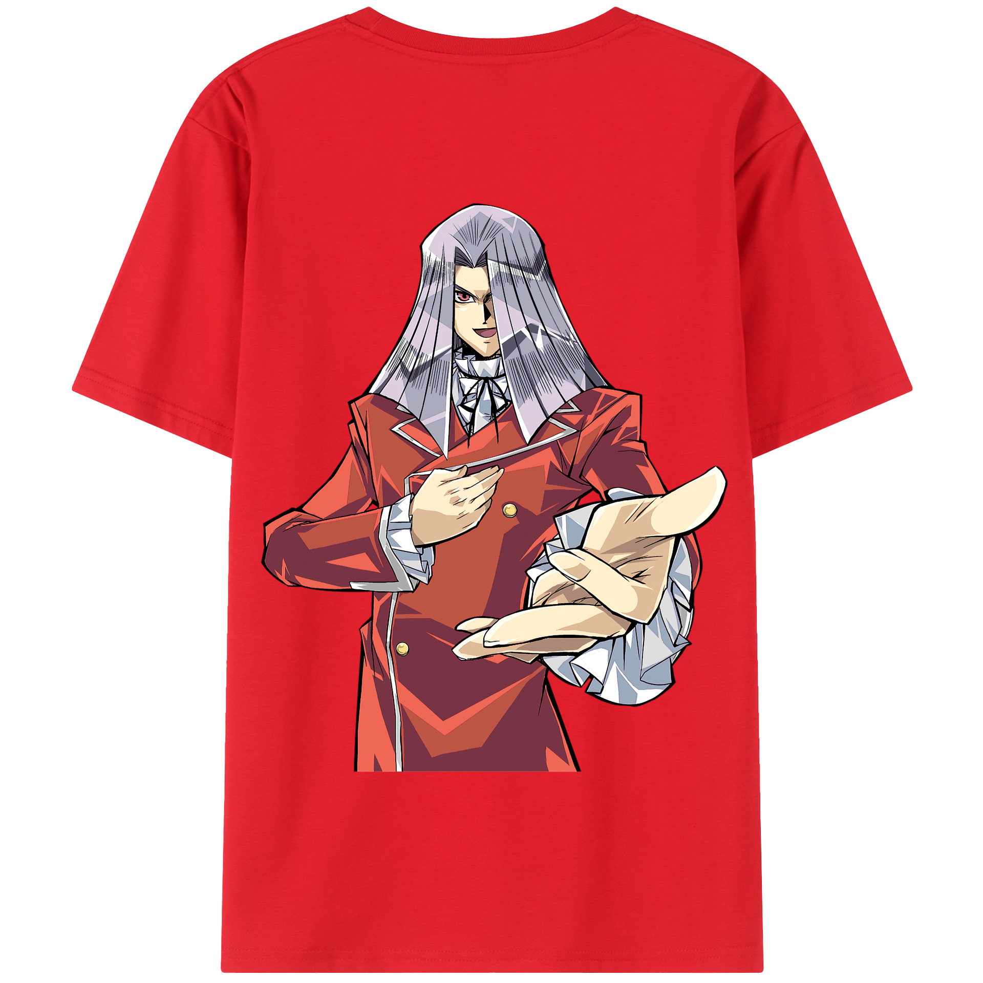 （画像用） 遊☆戯☆王 Yu-Gi-Oh! 綿100％半袖Tシャツ（背面プリント）