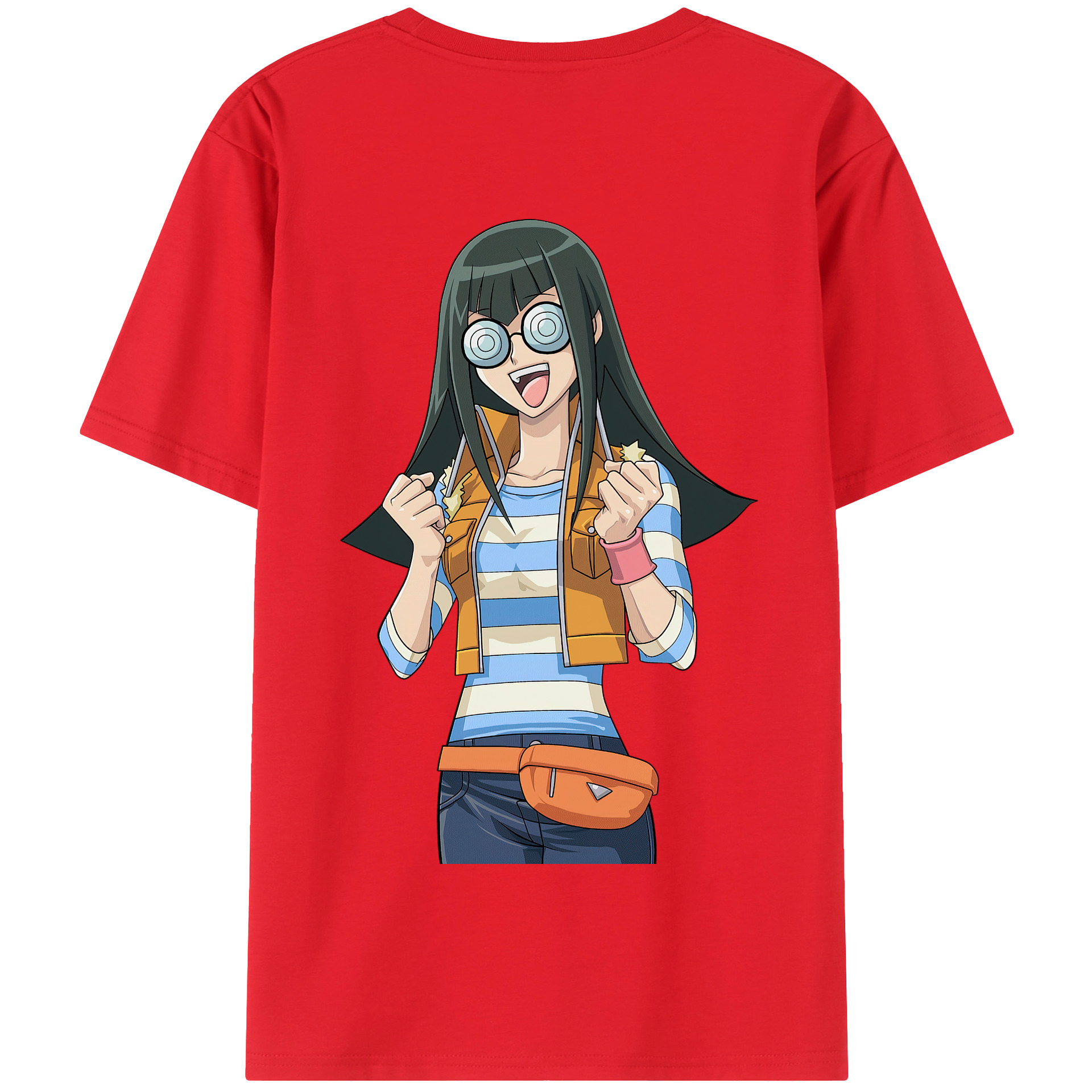 （画像用） 遊☆戯☆王 Yu-Gi-Oh! 綿100％半袖Tシャツ（背面プリント）