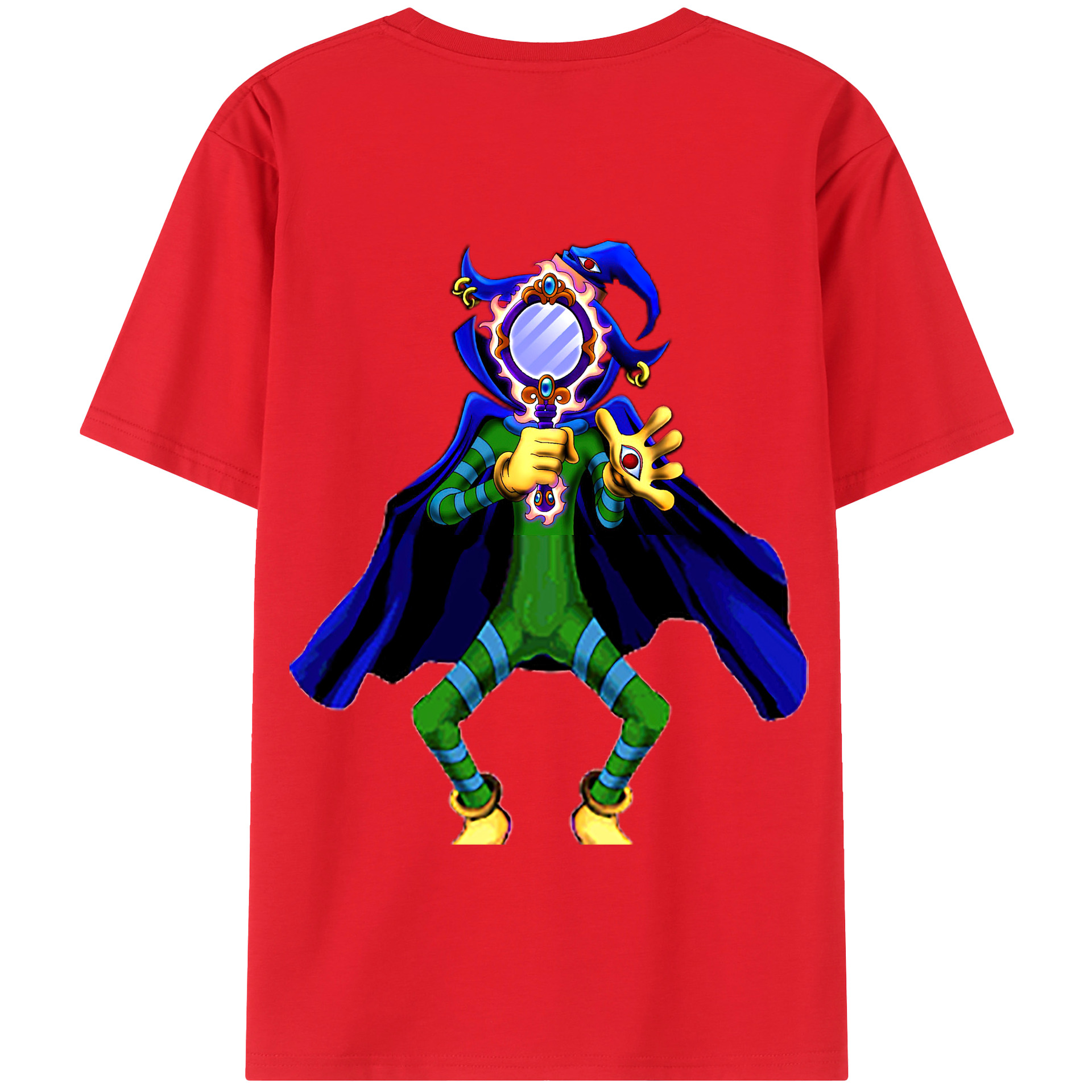 （画像用） 遊☆戯☆王 Yu-Gi-Oh! 綿100％半袖Tシャツ（背面プリント）