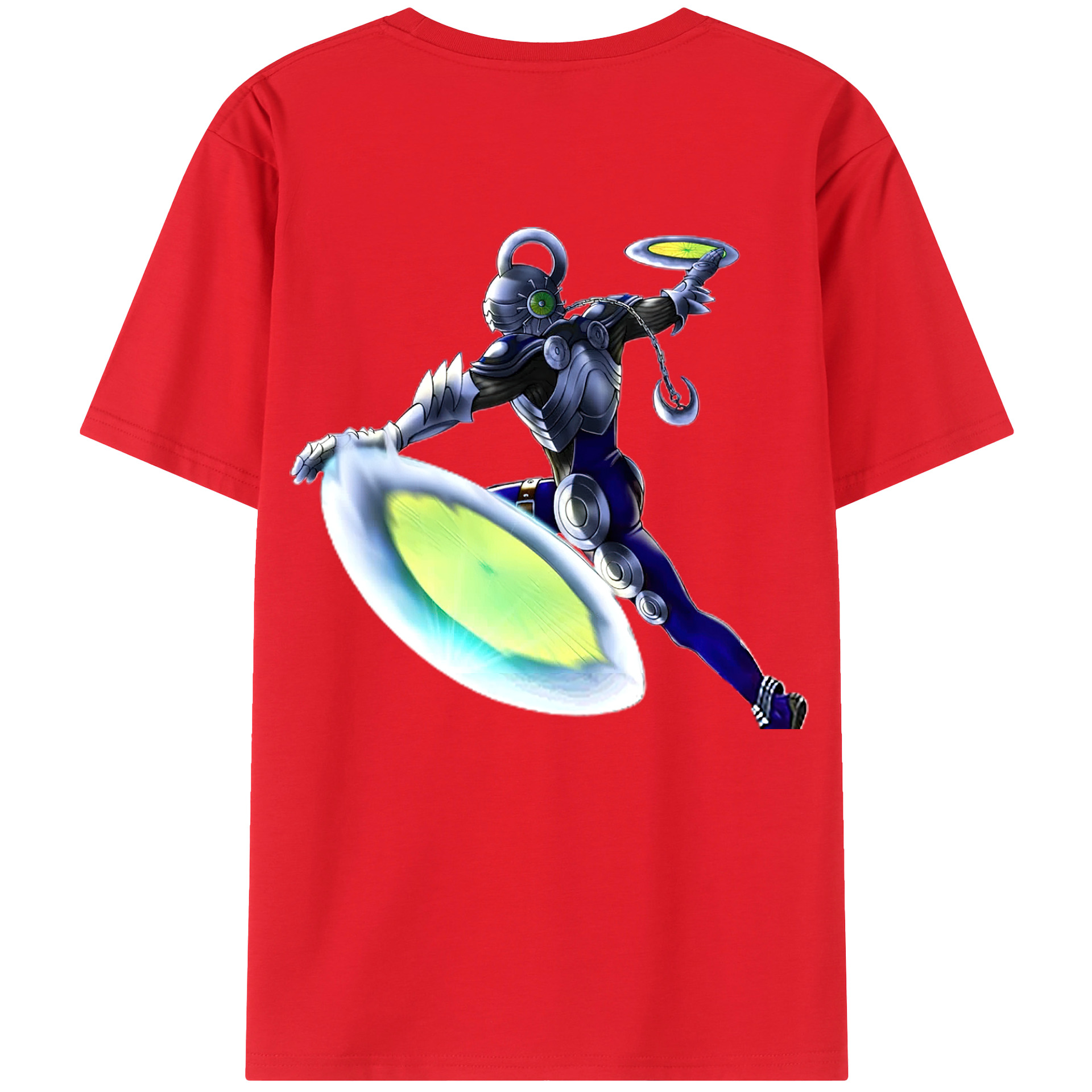 （画像用） 遊☆戯☆王 Yu-Gi-Oh! 綿100％半袖Tシャツ（背面プリント）