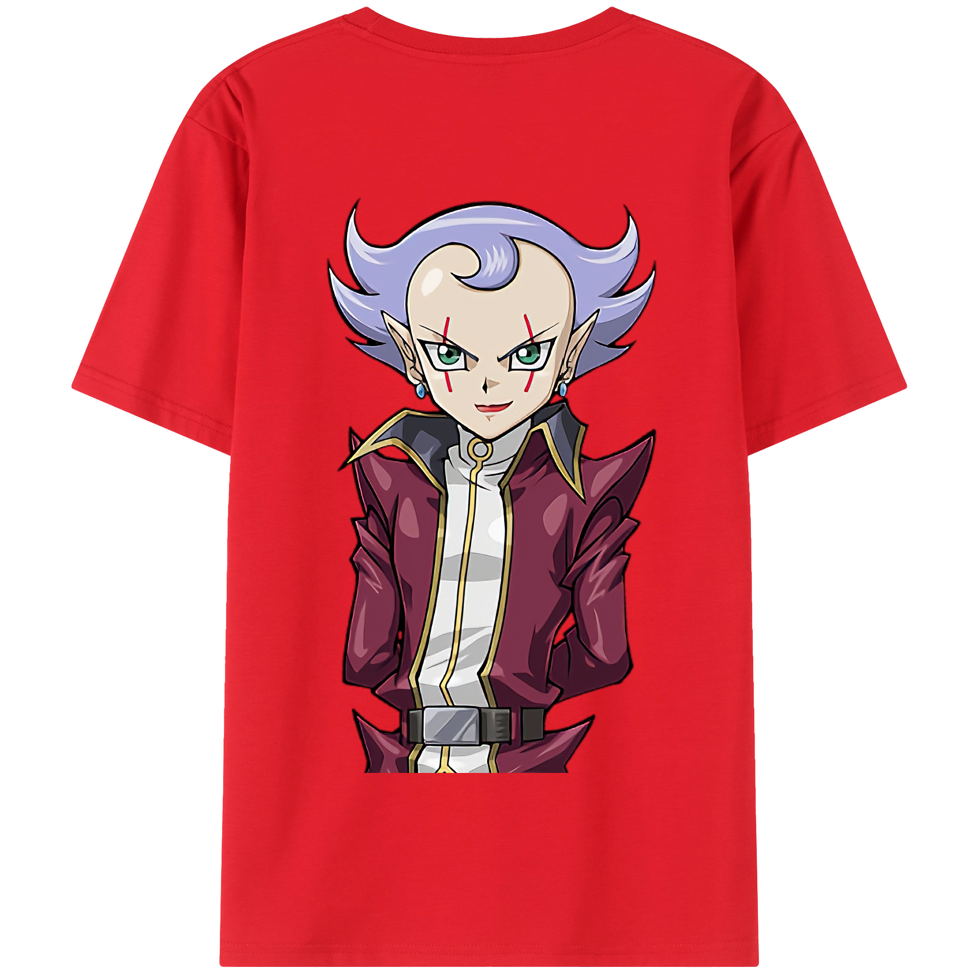 （画像用） 遊☆戯☆王 Yu-Gi-Oh! 綿100％半袖Tシャツ（背面プリント）