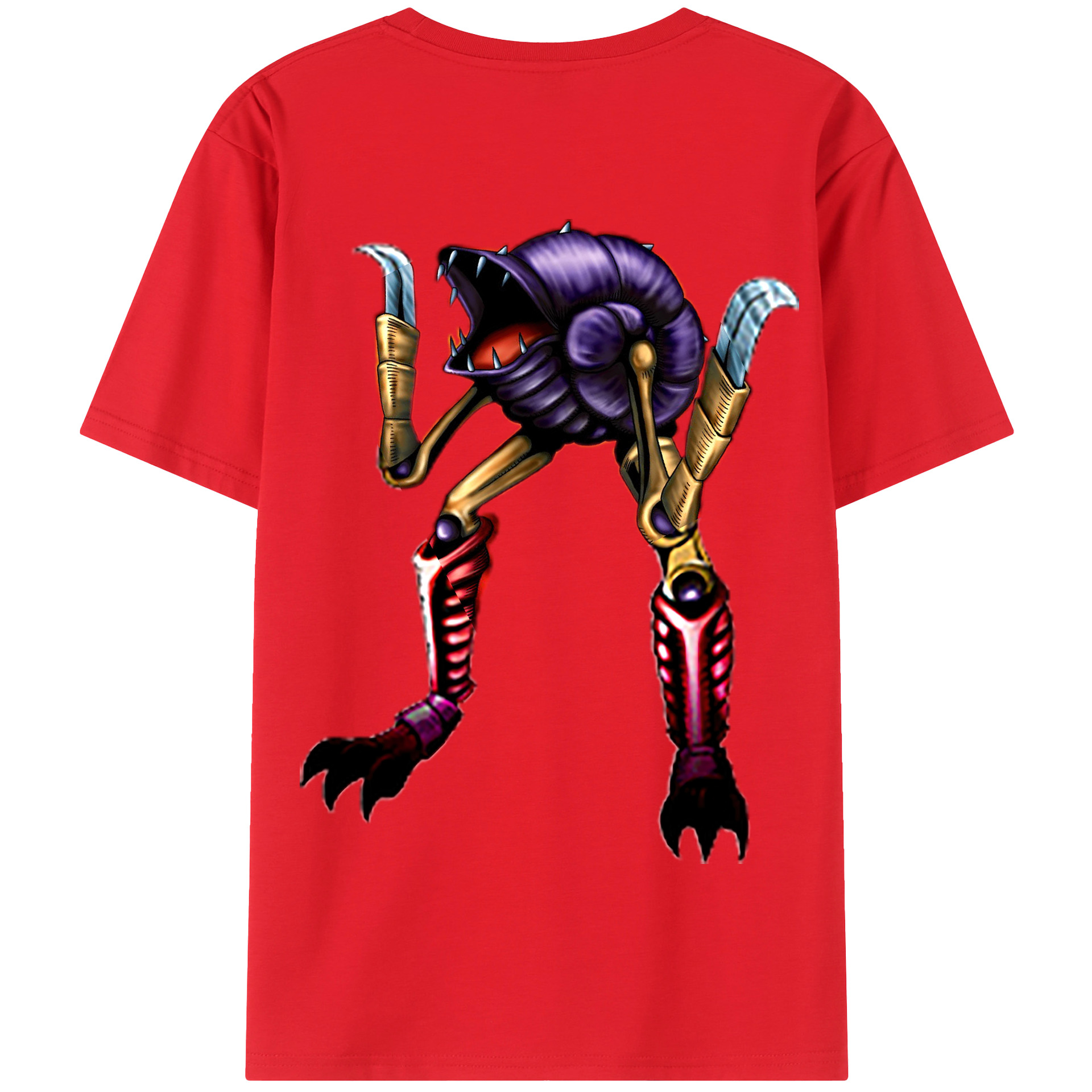 （画像用） 遊☆戯☆王 Yu-Gi-Oh! 綿100％半袖Tシャツ（背面プリント）