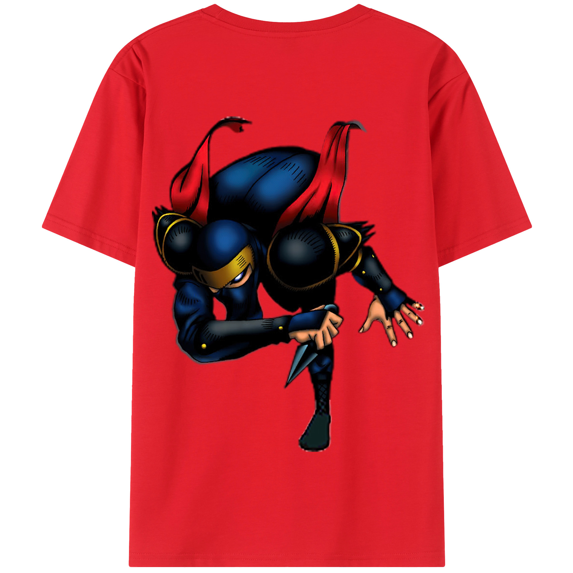 （画像用） 遊☆戯☆王 Yu-Gi-Oh! 綿100％半袖Tシャツ（背面プリント）