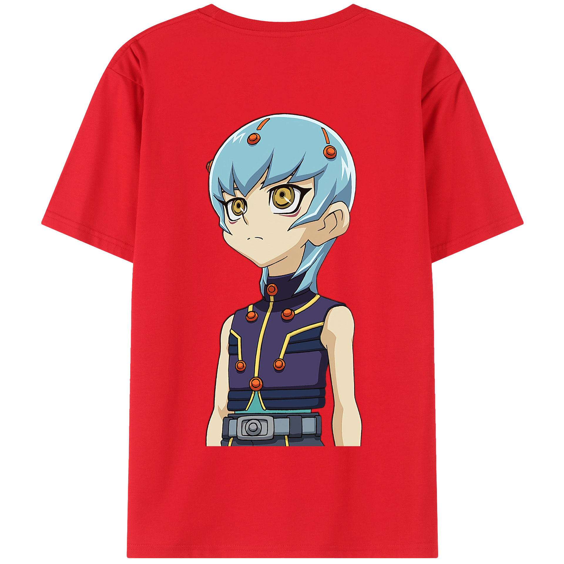 （画像用） 遊☆戯☆王 Yu-Gi-Oh! 綿100％半袖Tシャツ（背面プリント）