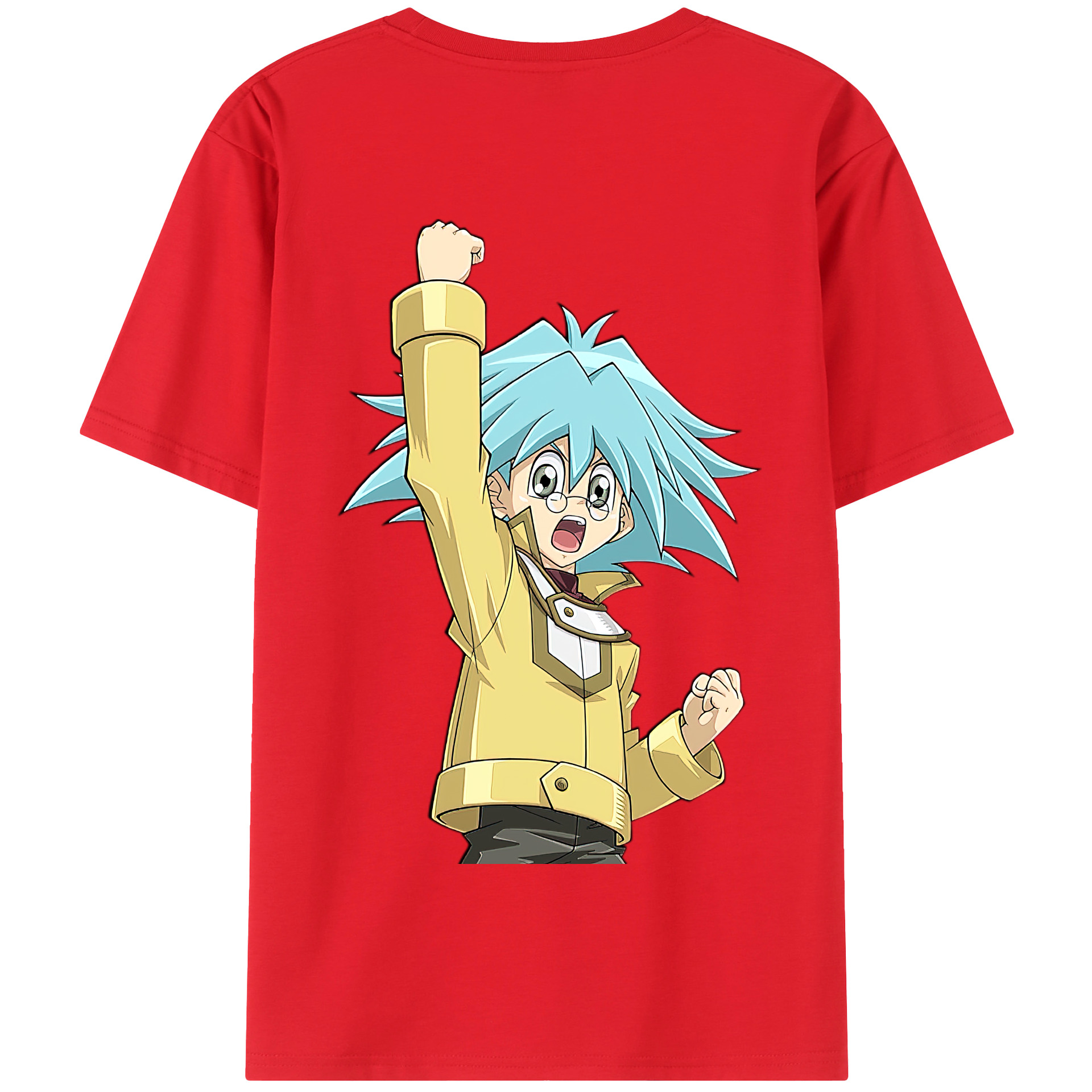 遊☆戯☆王 Yu-Gi-Oh! 綿100％半袖Tシャツ（背面プリント）