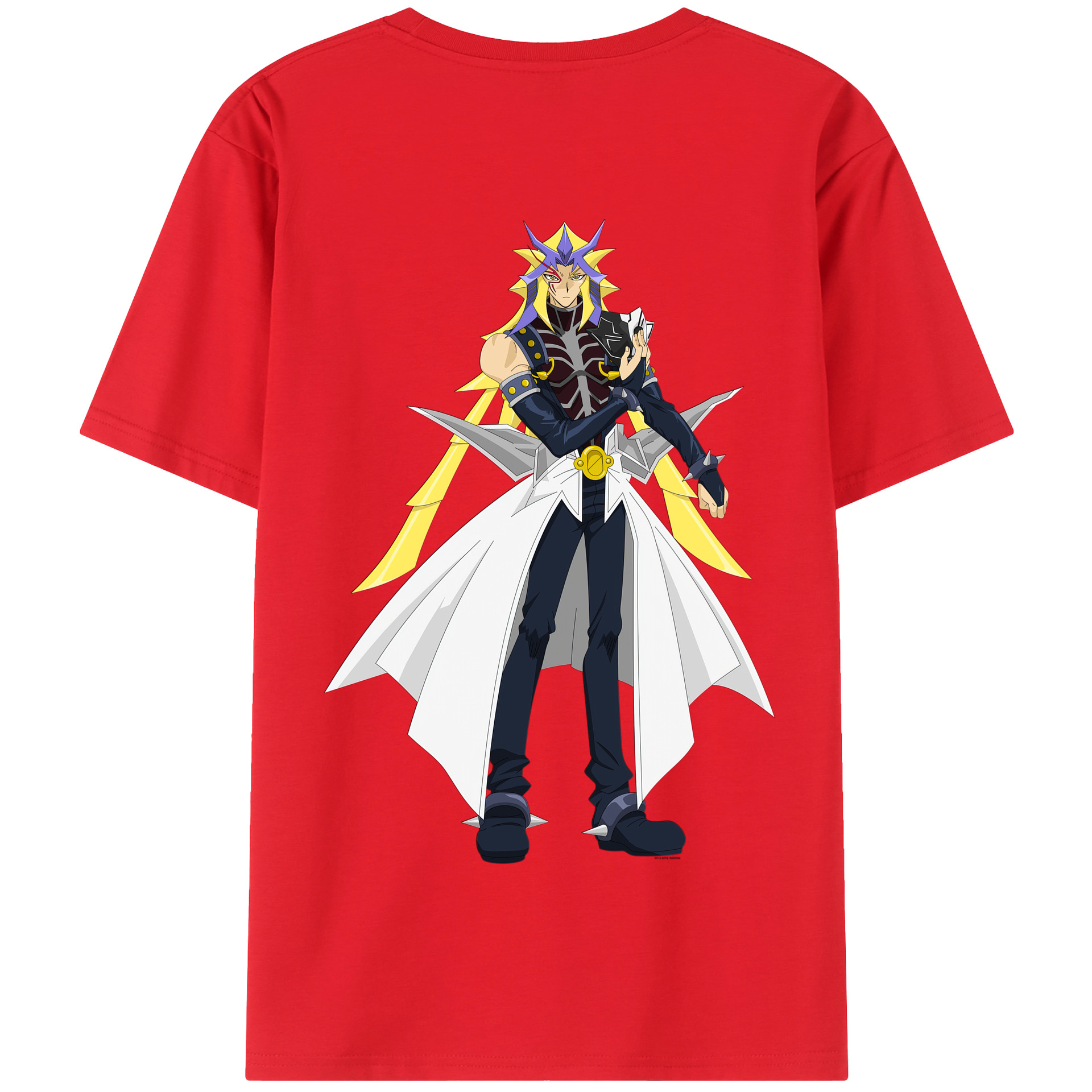 遊☆戯☆王 Yu-Gi-Oh! 綿100％半袖Tシャツ（背面プリント）