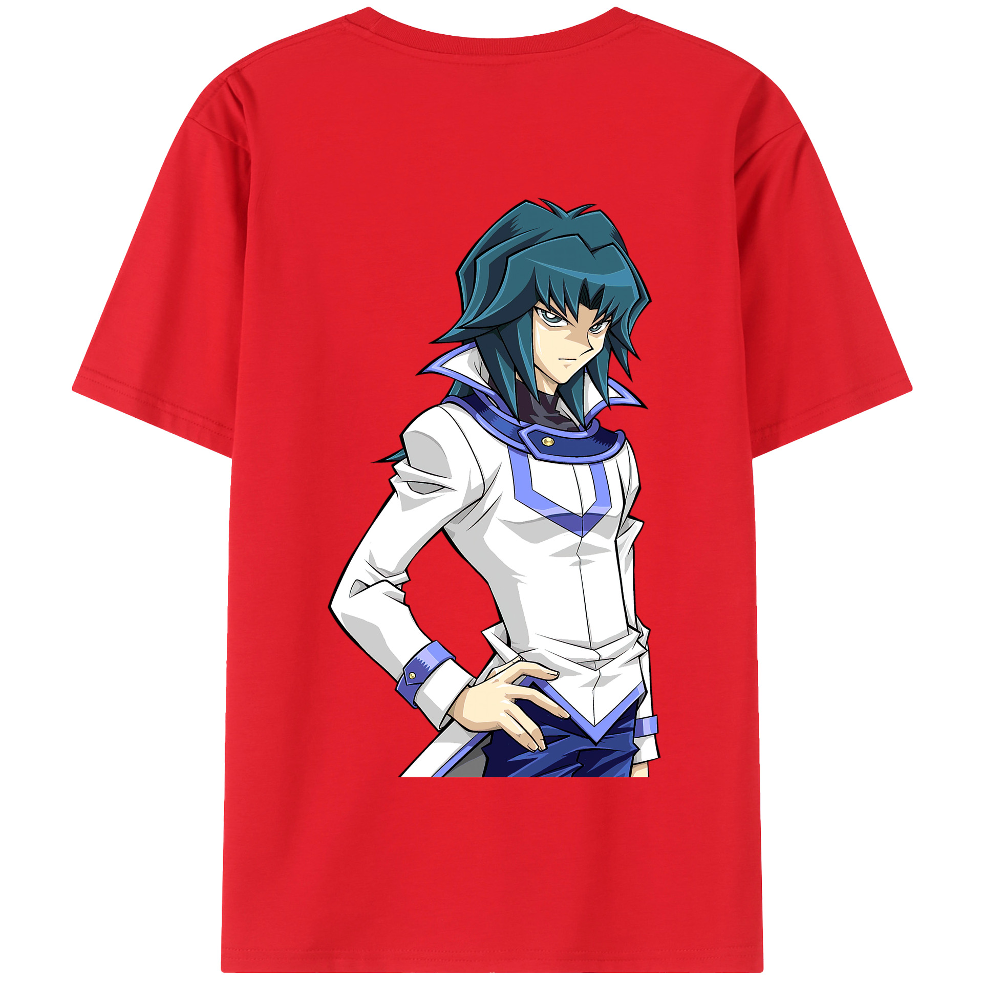 （画像用） 遊☆戯☆王 Yu-Gi-Oh! 綿100％半袖Tシャツ（背面プリント）