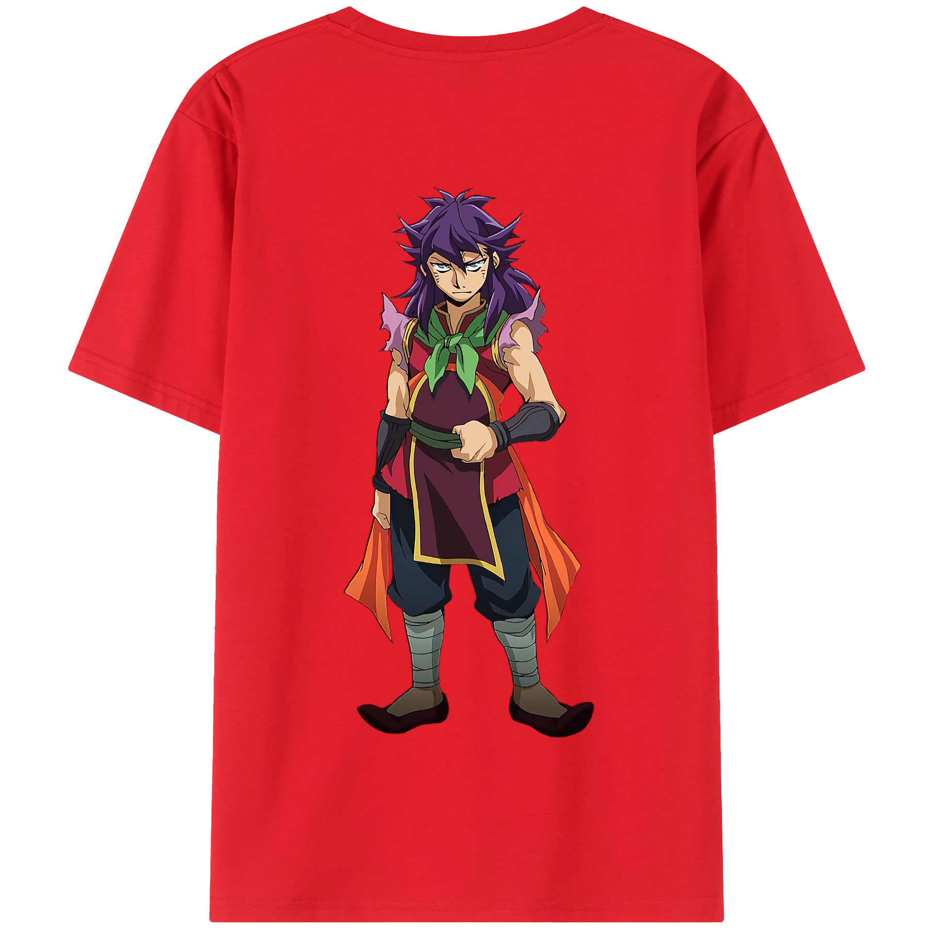 遊☆戯☆王 Yu-Gi-Oh! 綿100％半袖Tシャツ（背面プリント）