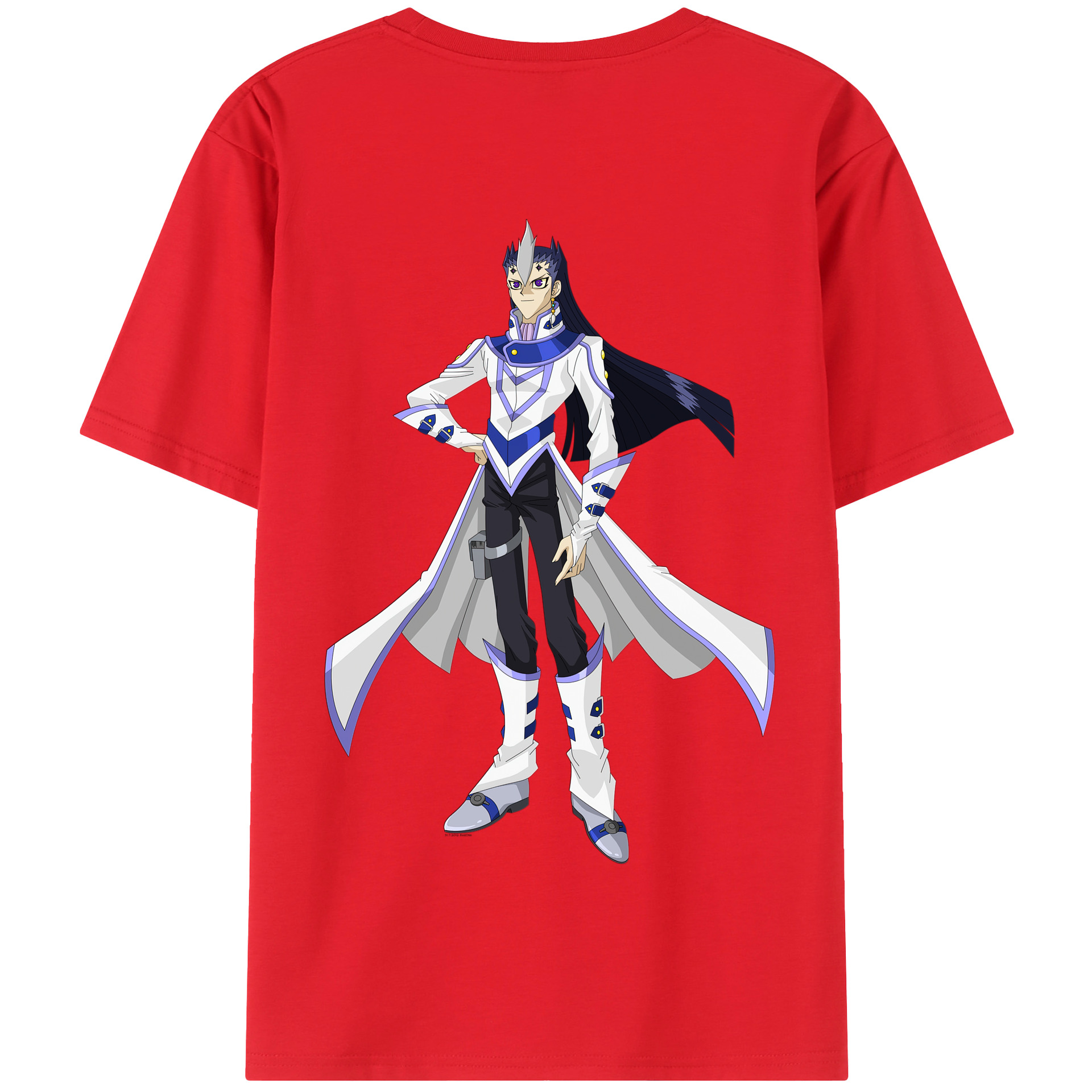 （画像用） 遊☆戯☆王 Yu-Gi-Oh! 綿100％半袖Tシャツ（背面プリント）