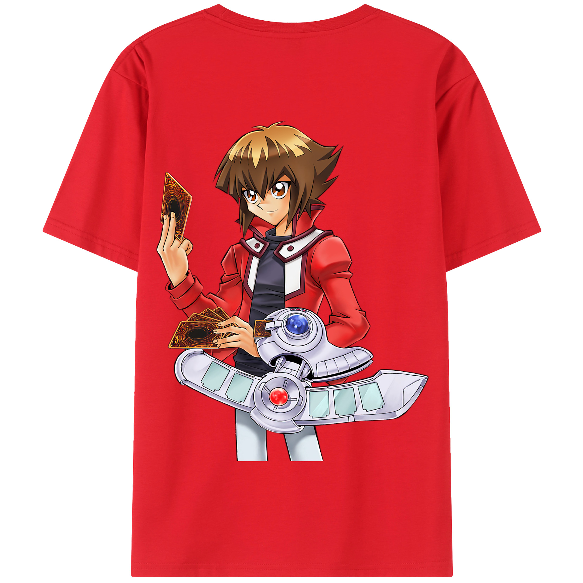 （画像用） 遊☆戯☆王 Yu-Gi-Oh! 綿100％半袖Tシャツ（背面プリント）