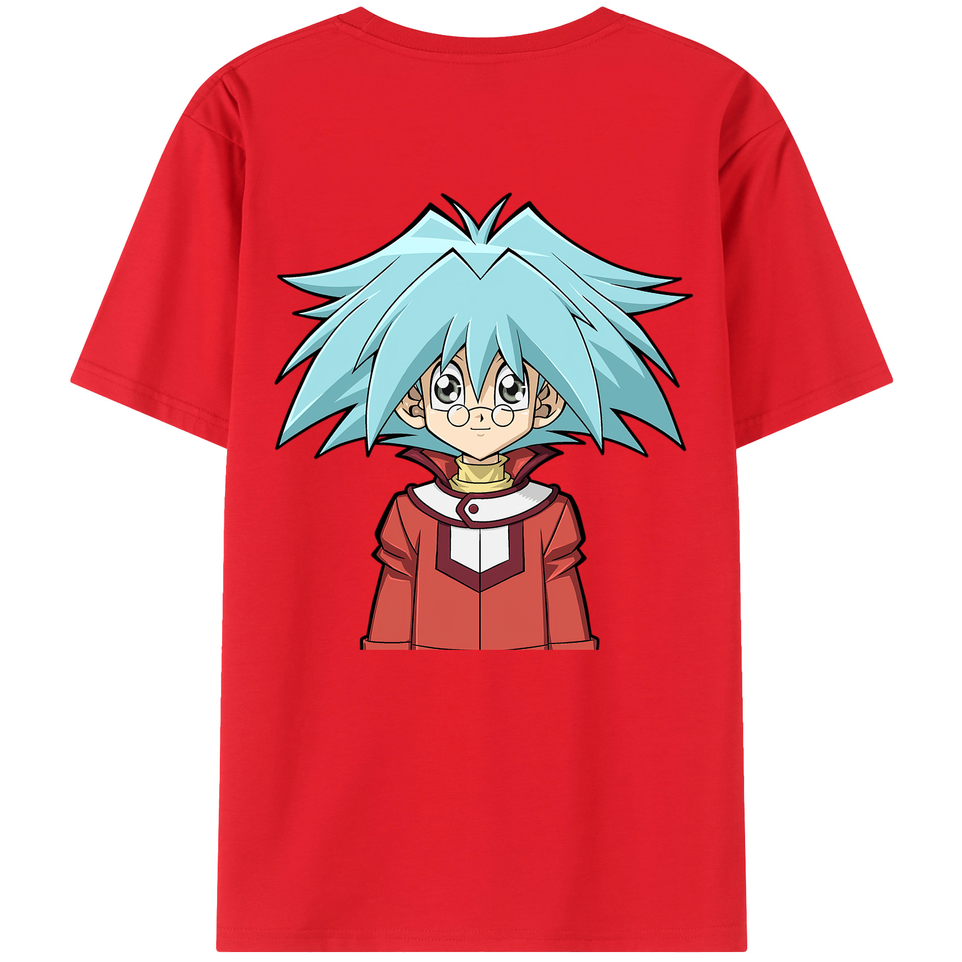 （画像用） 遊☆戯☆王 Yu-Gi-Oh! 綿100％半袖Tシャツ（背面プリント）
