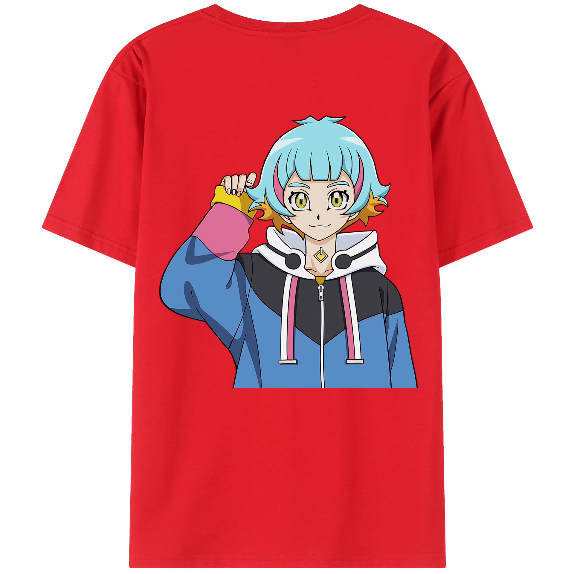 遊☆戯☆王 Yu-Gi-Oh! 綿100％半袖Tシャツ（背面プリント）