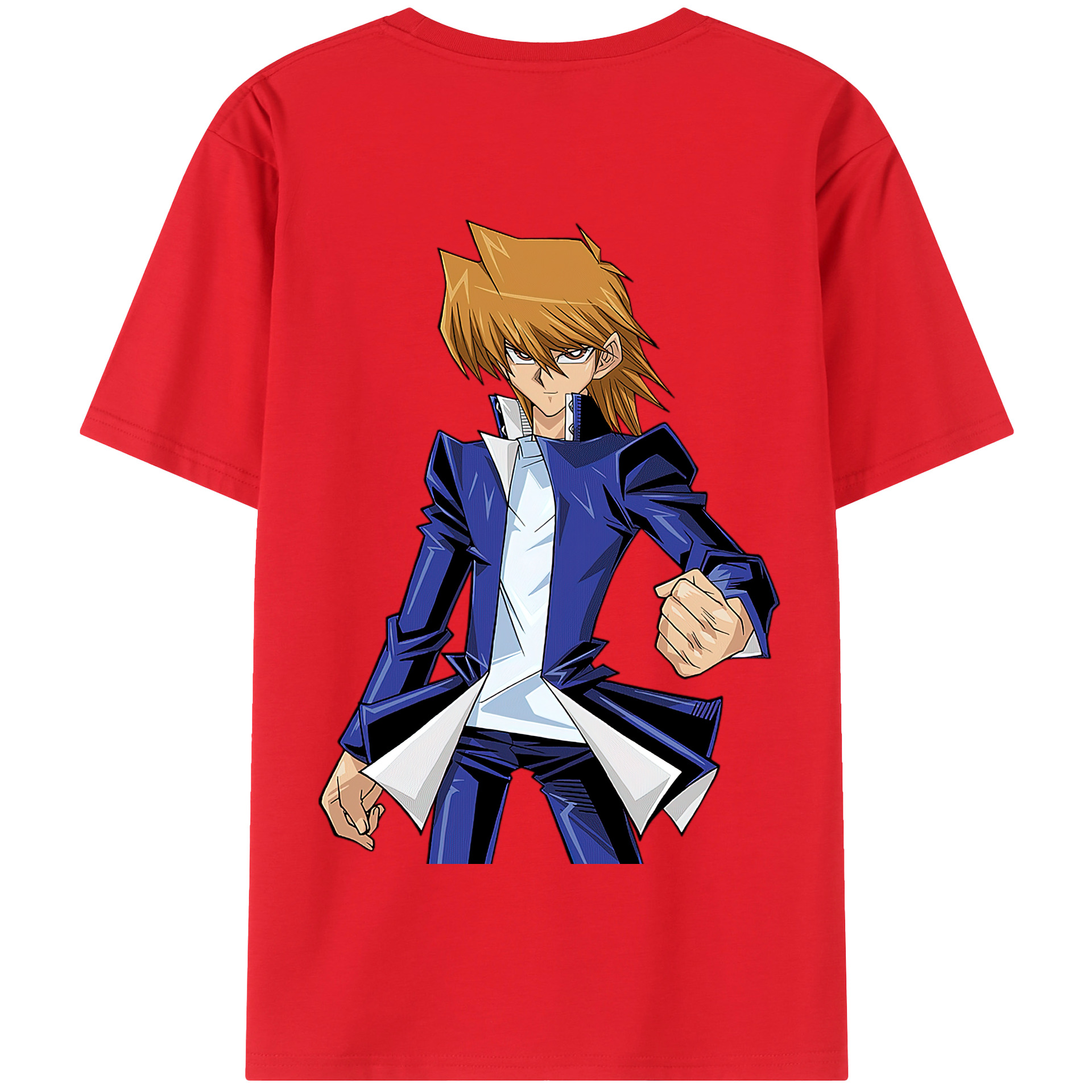 （画像用） 遊☆戯☆王 Yu-Gi-Oh! 綿100％半袖Tシャツ（背面プリント）