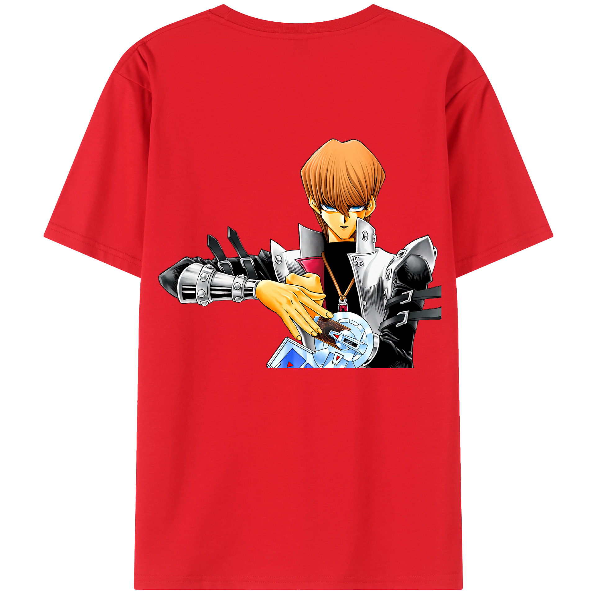 （画像用） 遊☆戯☆王 Yu-Gi-Oh! 綿100％半袖Tシャツ（背面プリント）