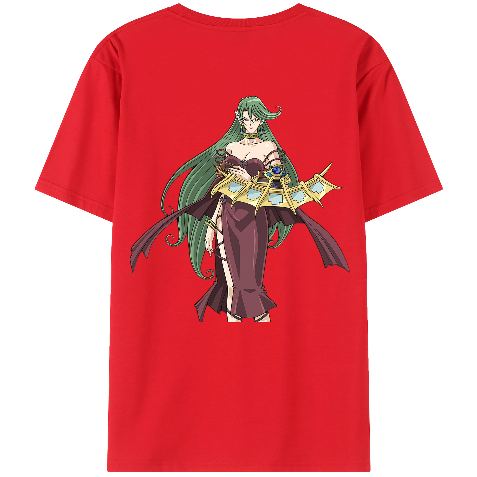 （画像用） 遊☆戯☆王 Yu-Gi-Oh! 綿100％半袖Tシャツ（背面プリント）