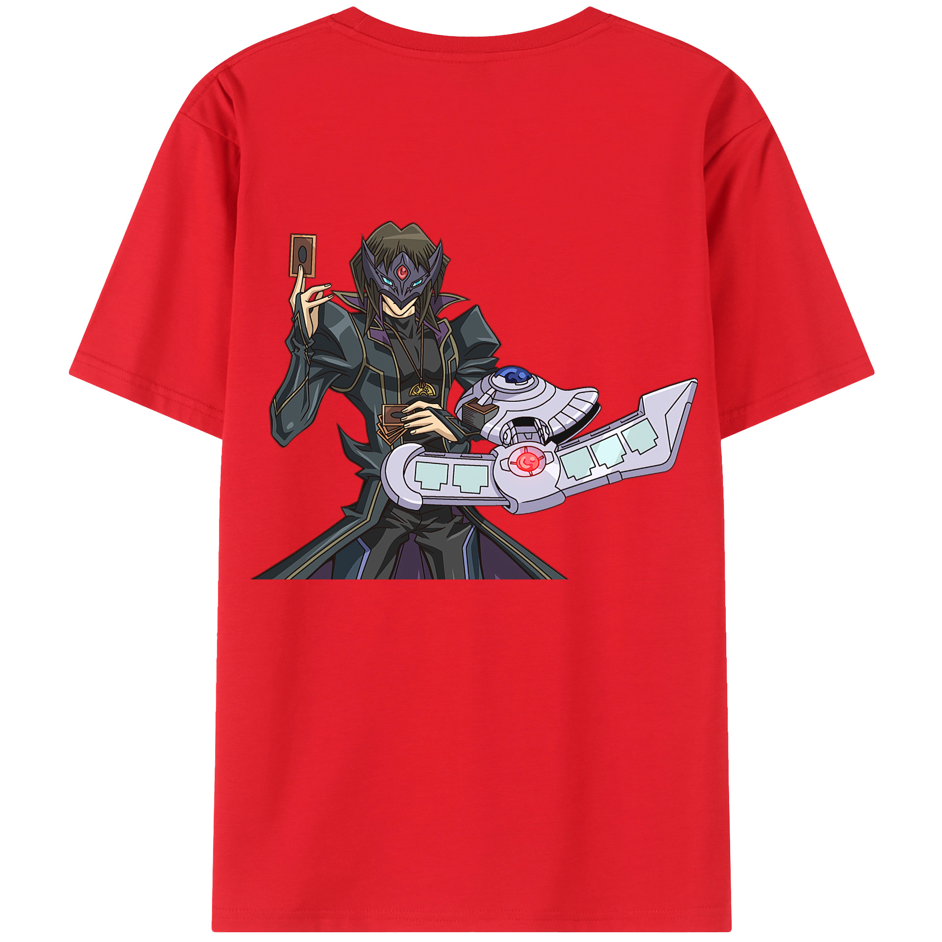 （画像用） 遊☆戯☆王 Yu-Gi-Oh! 綿100％半袖Tシャツ（背面プリント）