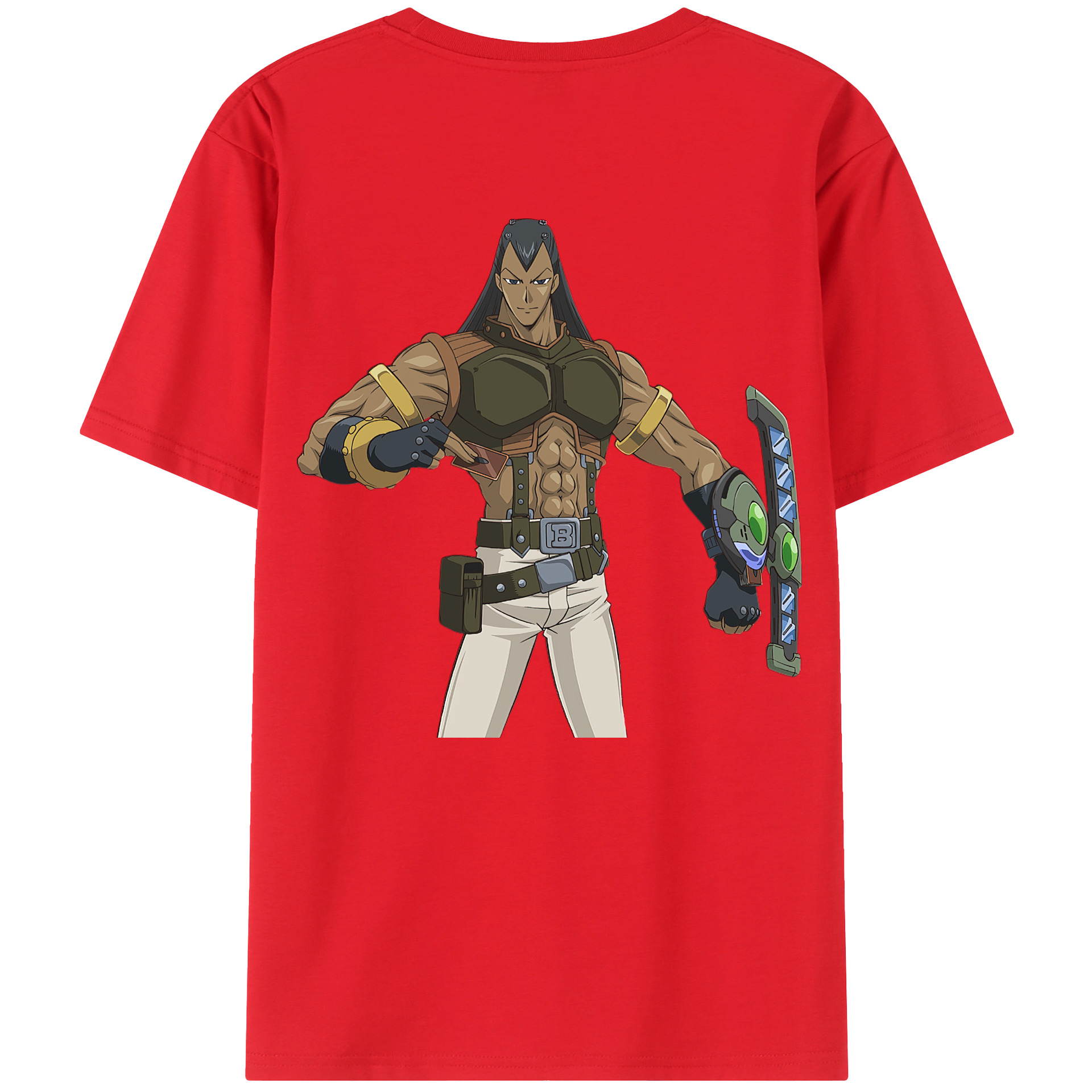 （画像用） 遊☆戯☆王 Yu-Gi-Oh! 綿100％半袖Tシャツ（背面プリント）