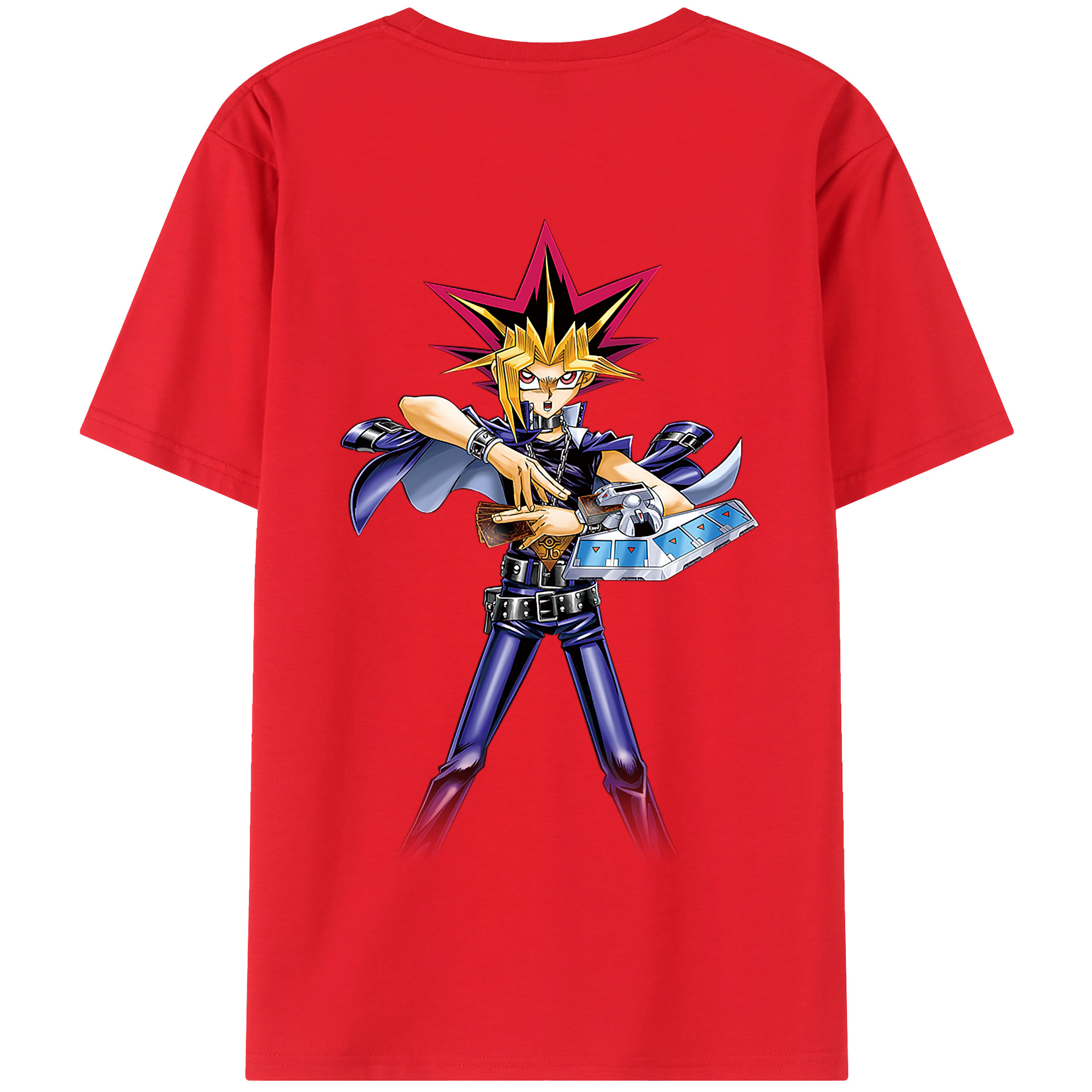 遊☆戯☆王 Yu-Gi-Oh! 綿100％半袖Tシャツ（背面プリント）