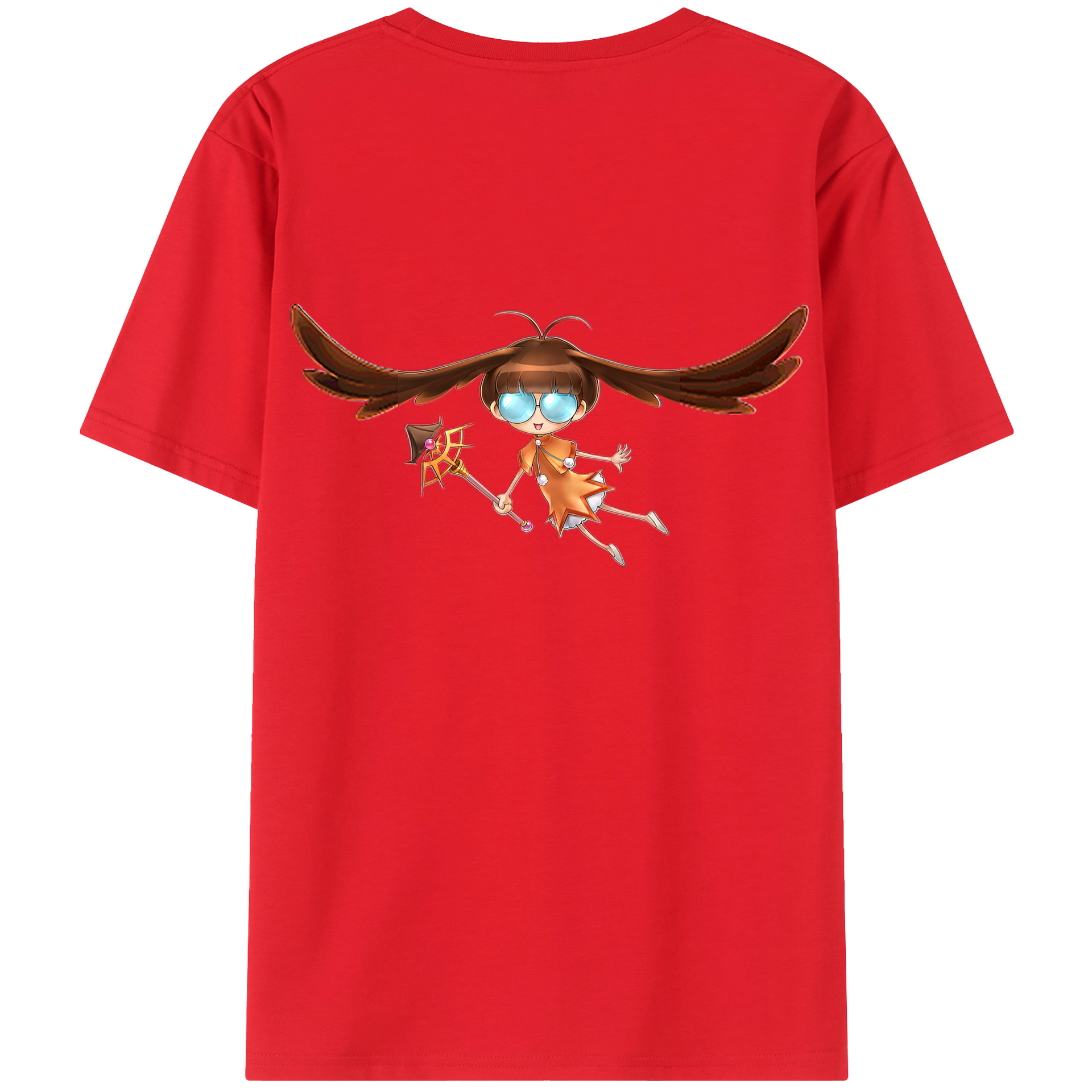 （画像用） 遊☆戯☆王 Yu-Gi-Oh! 綿100％半袖Tシャツ（背面プリント）