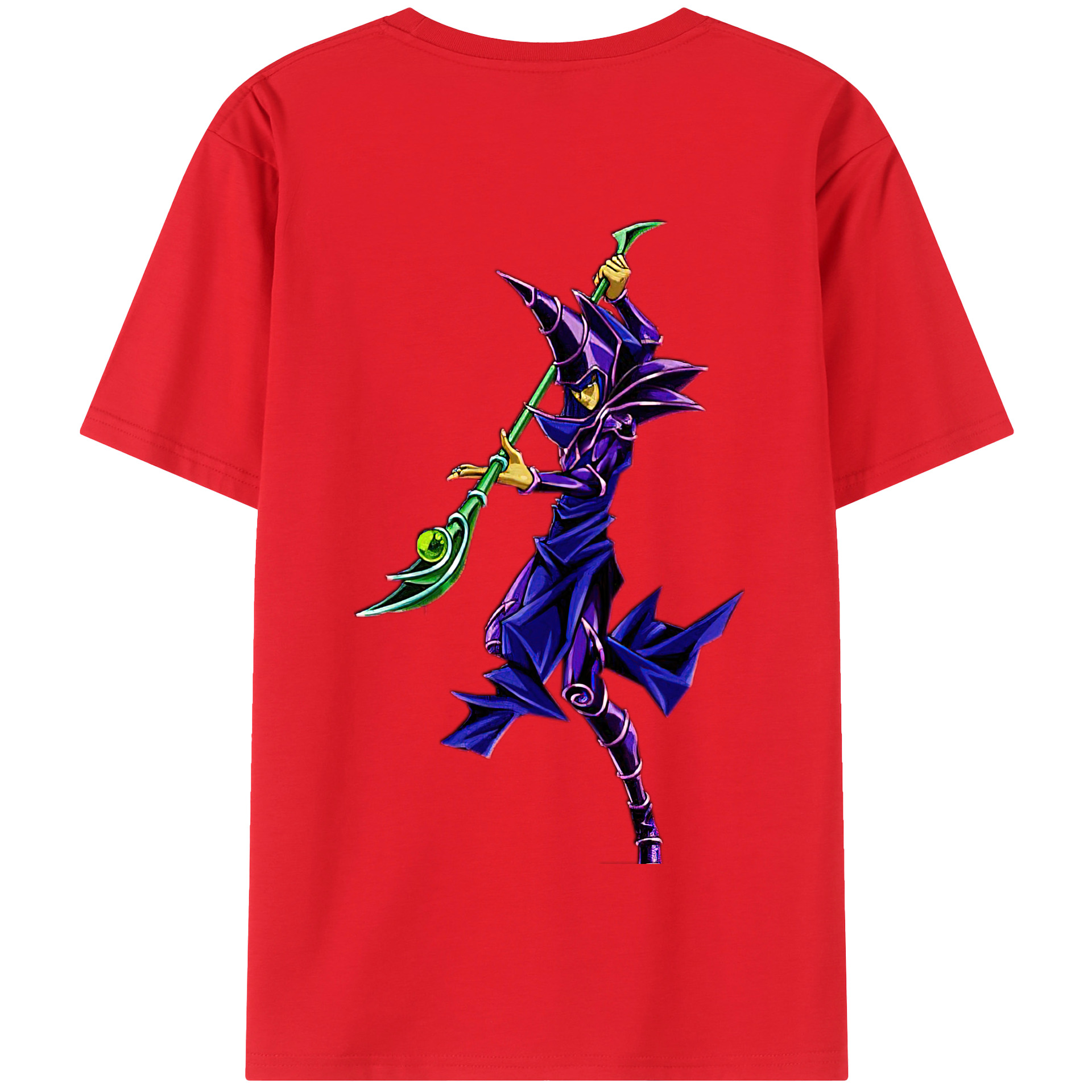 （画像用） 遊☆戯☆王 Yu-Gi-Oh! 綿100％半袖Tシャツ（背面プリント）