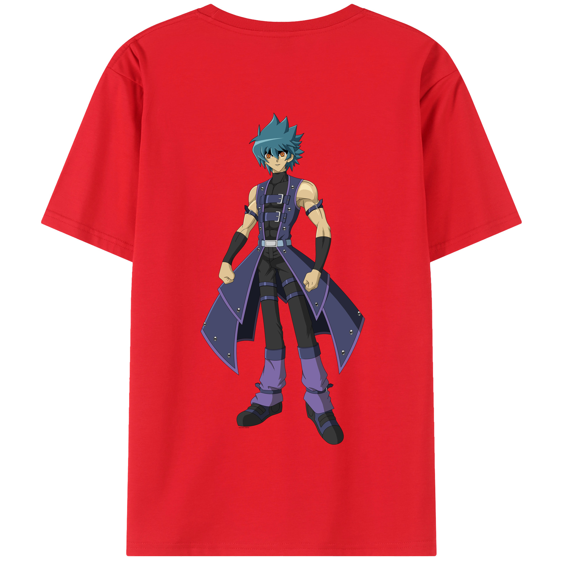 （画像用） 遊☆戯☆王 Yu-Gi-Oh! 綿100％半袖Tシャツ（背面プリント）