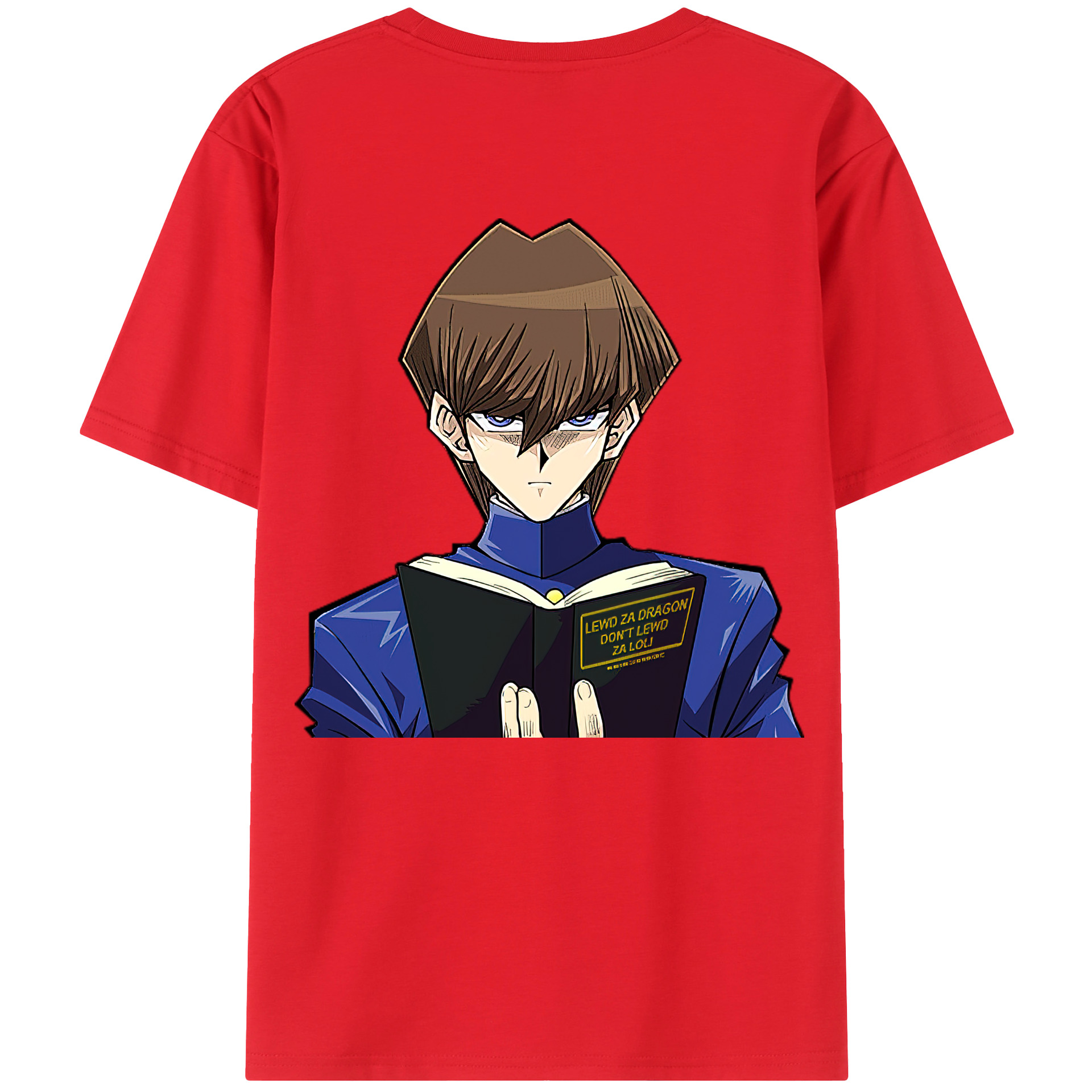 （画像用） 遊☆戯☆王 Yu-Gi-Oh! 綿100％半袖Tシャツ（背面プリント）