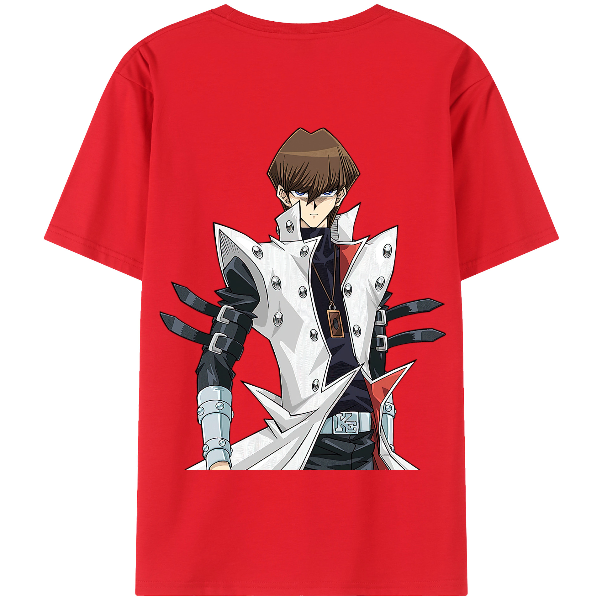 （画像用） 遊☆戯☆王 Yu-Gi-Oh! 綿100％半袖Tシャツ（背面プリント）