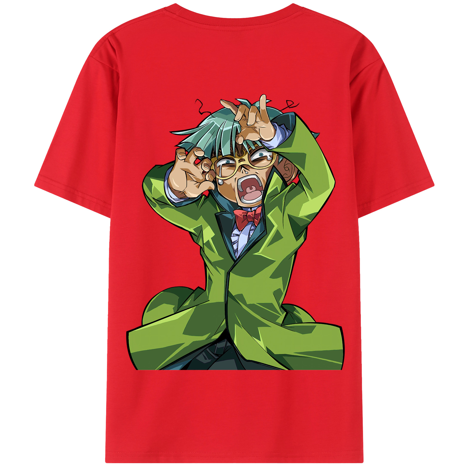 （画像用） 遊☆戯☆王 Yu-Gi-Oh! 綿100％半袖Tシャツ（背面プリント）