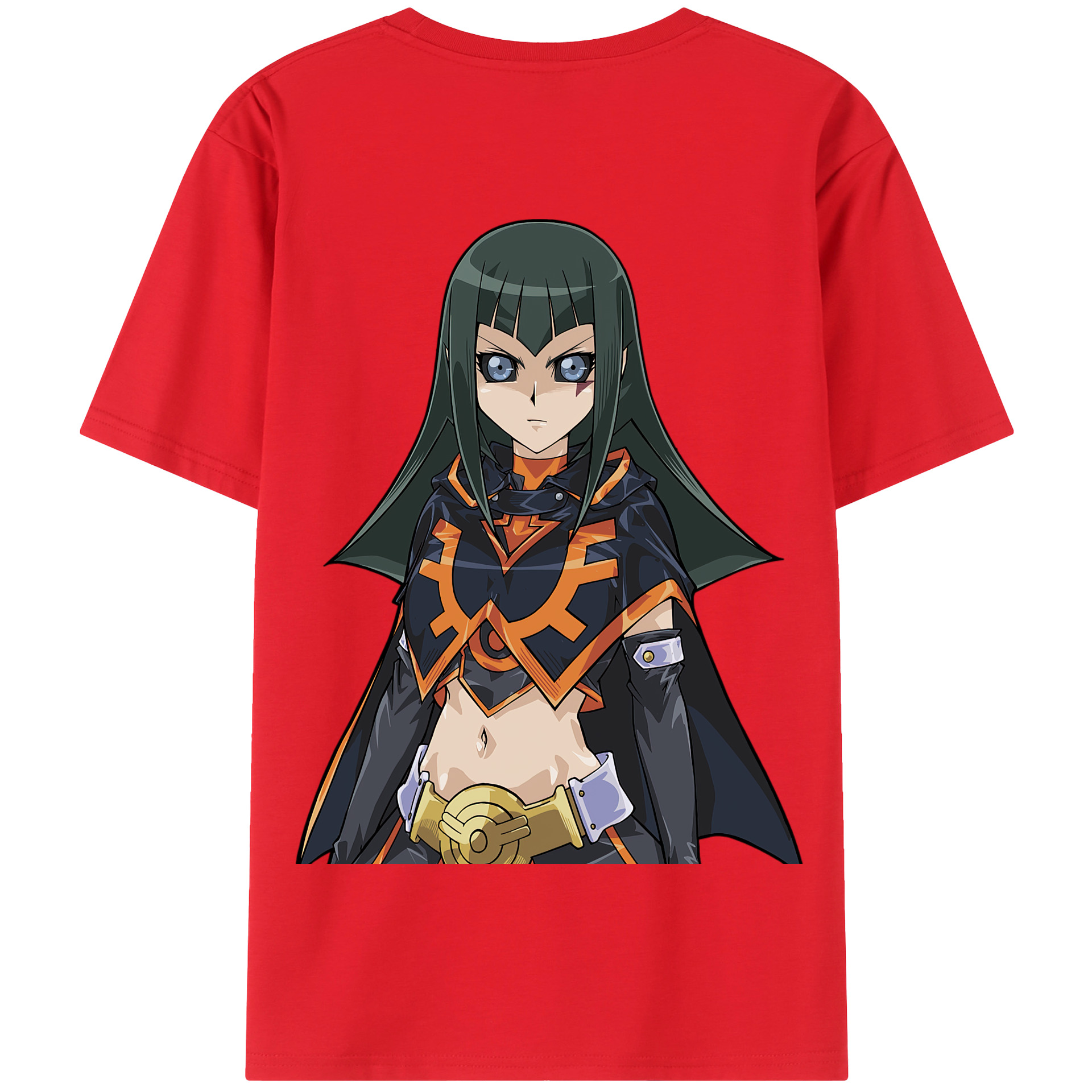 （画像用） 遊☆戯☆王 Yu-Gi-Oh! 綿100％半袖Tシャツ（背面プリント）