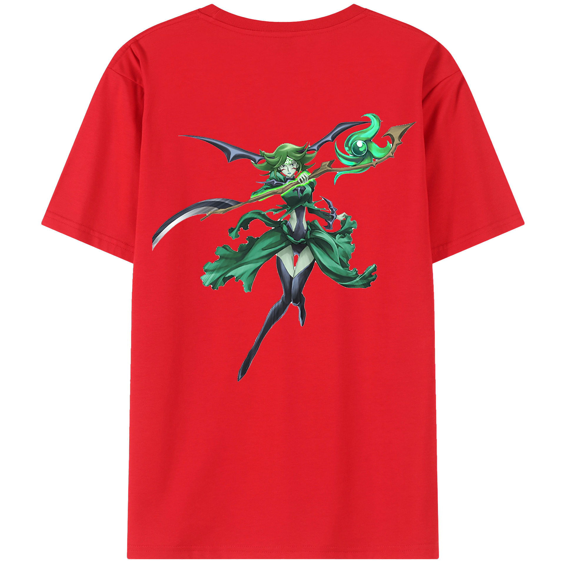 （画像用） 遊☆戯☆王 Yu-Gi-Oh! 綿100％半袖Tシャツ（背面プリント）