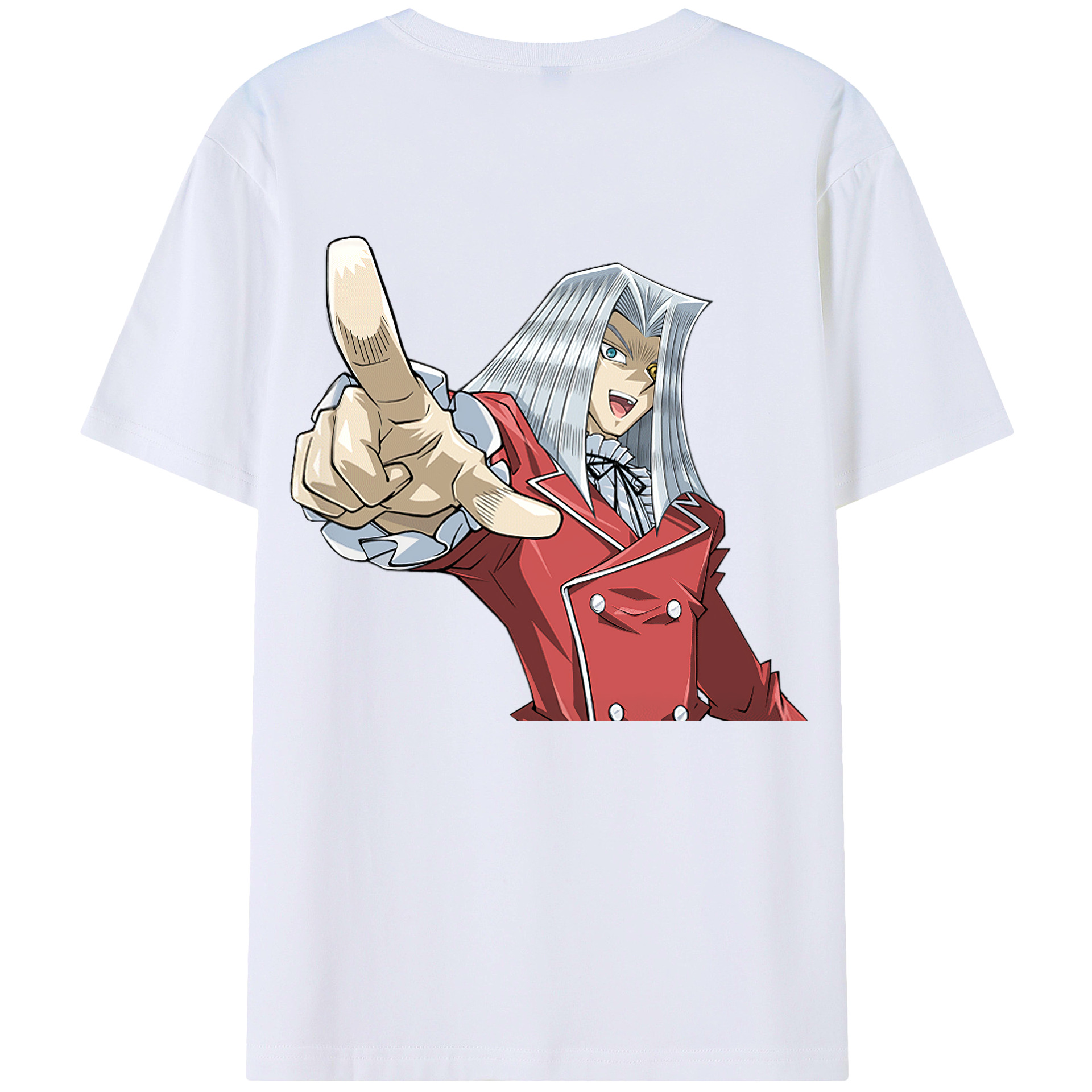 （画像用） 遊☆戯☆王 Yu-Gi-Oh! 綿100％半袖Tシャツ（背面プリント）