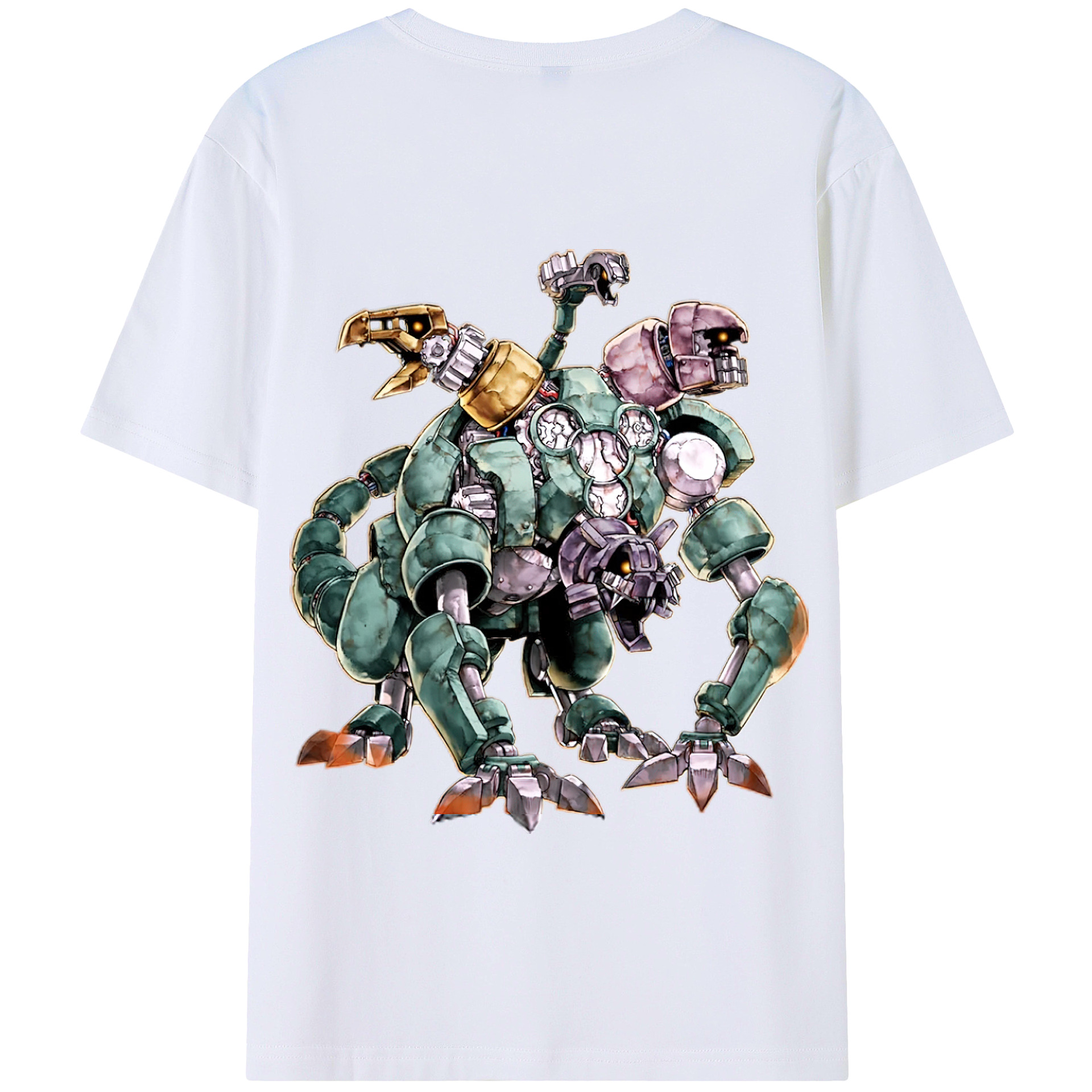 （画像用） 遊☆戯☆王 Yu-Gi-Oh! 綿100％半袖Tシャツ（背面プリント）