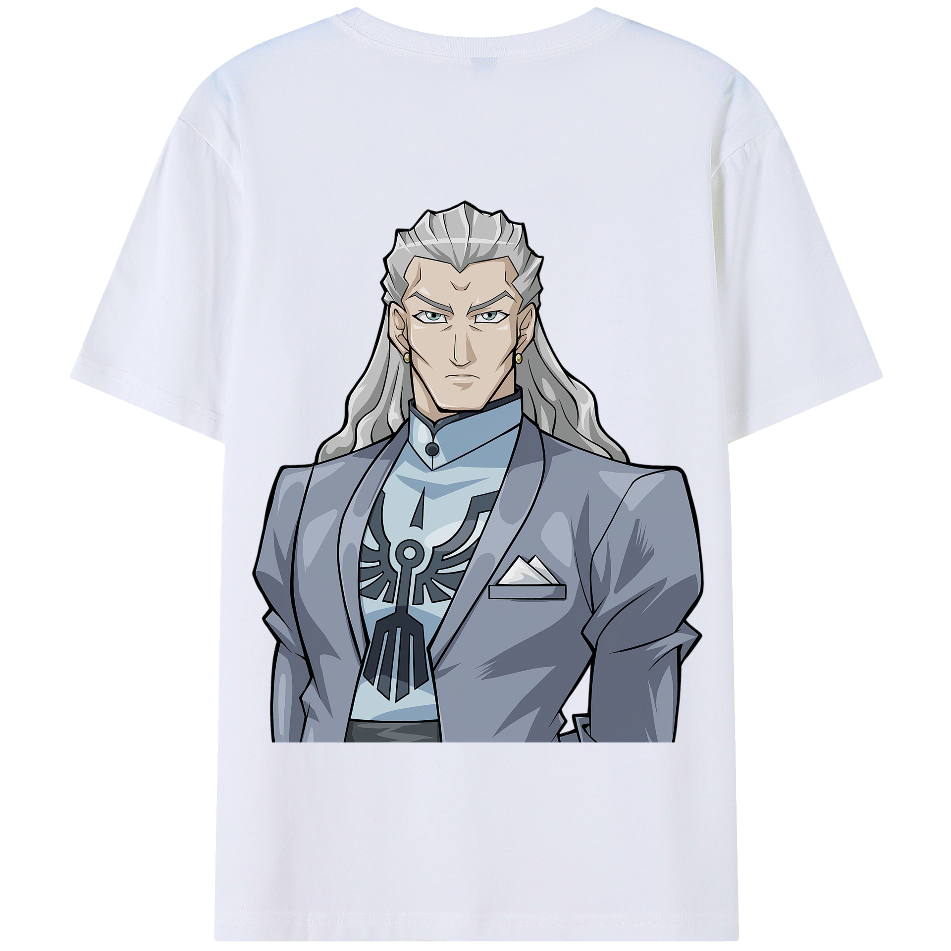 （画像用） 遊☆戯☆王 Yu-Gi-Oh! 綿100％半袖Tシャツ（背面プリント）