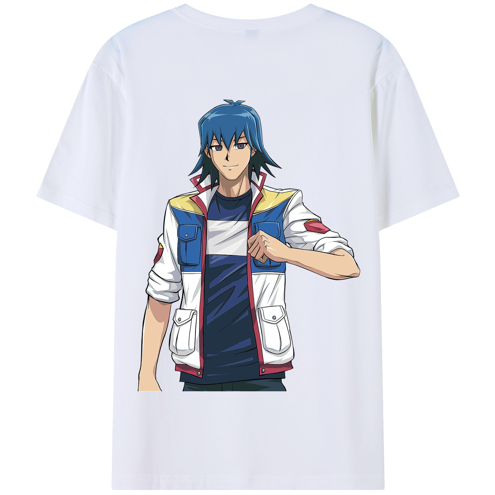 遊☆戯☆王 Yu-Gi-Oh! 綿100％半袖Tシャツ（背面プリント）