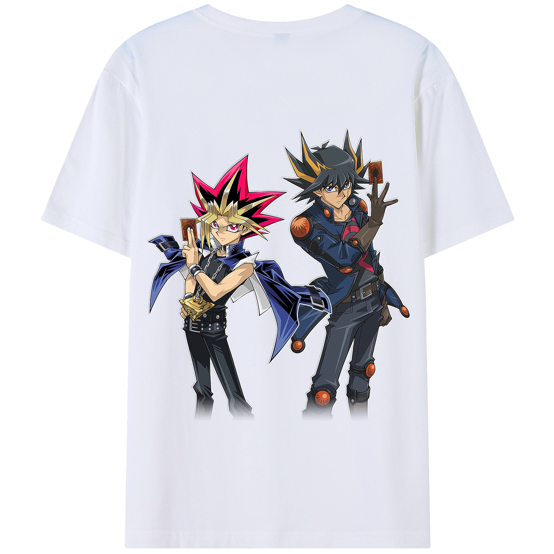 遊☆戯☆王 Yu-Gi-Oh! 綿100％半袖Tシャツ（背面プリント）