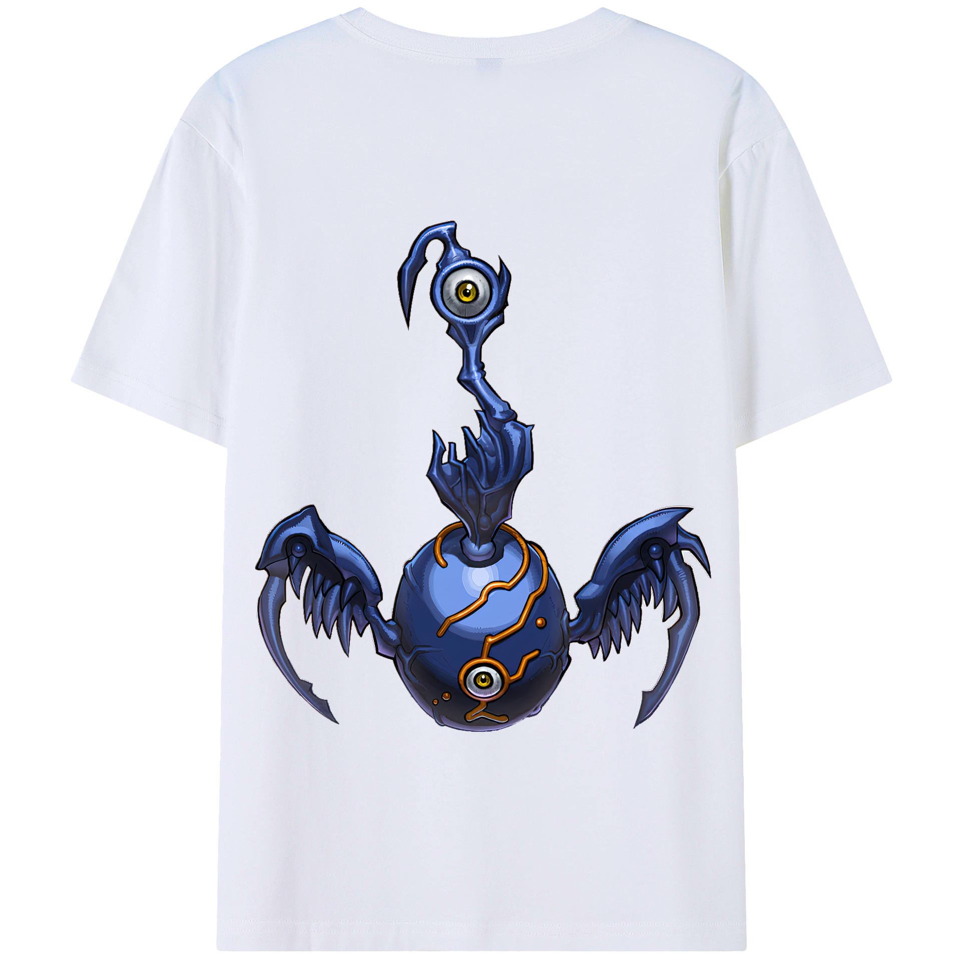 （画像用） 遊☆戯☆王 Yu-Gi-Oh! 綿100％半袖Tシャツ（背面プリント）