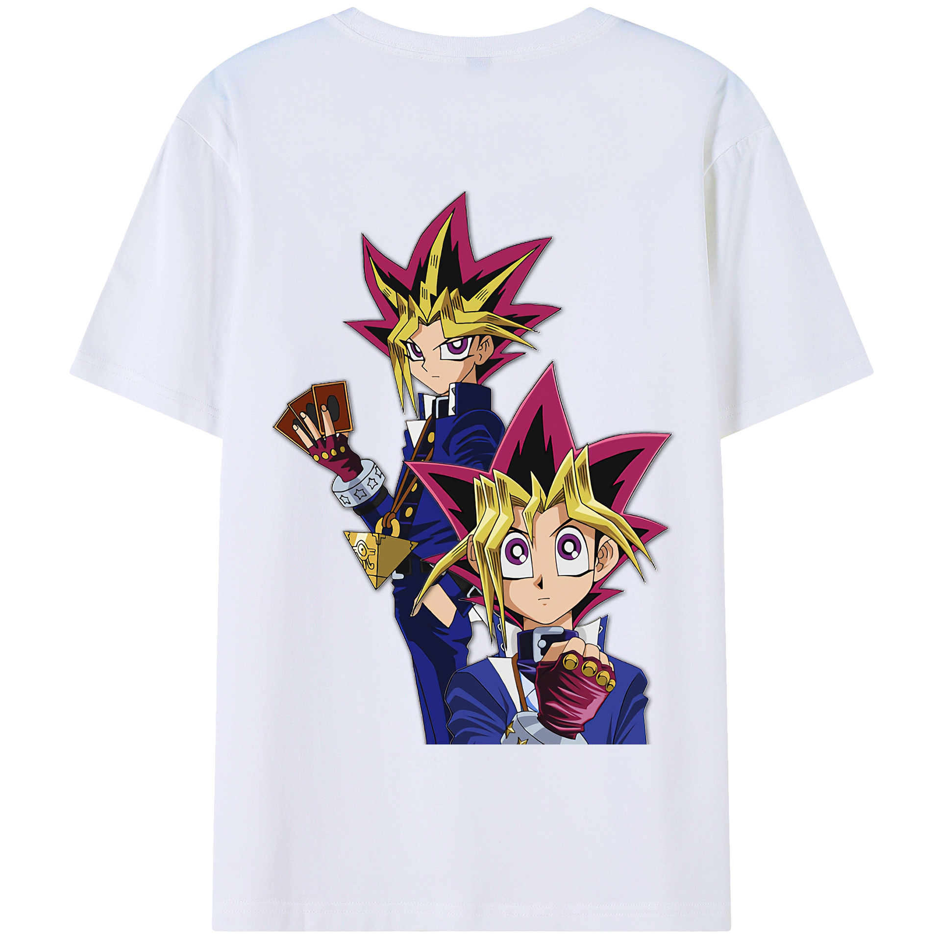 遊☆戯☆王 Yu-Gi-Oh! 綿100％半袖Tシャツ（背面プリント）