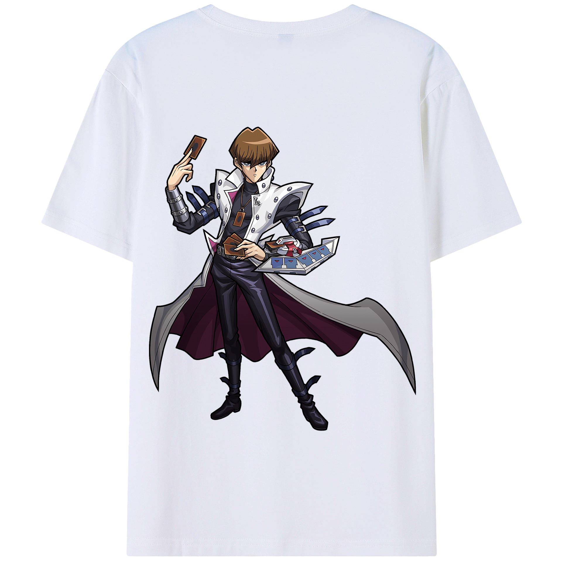 遊☆戯☆王 Yu-Gi-Oh! 綿100％半袖Tシャツ（背面プリント）