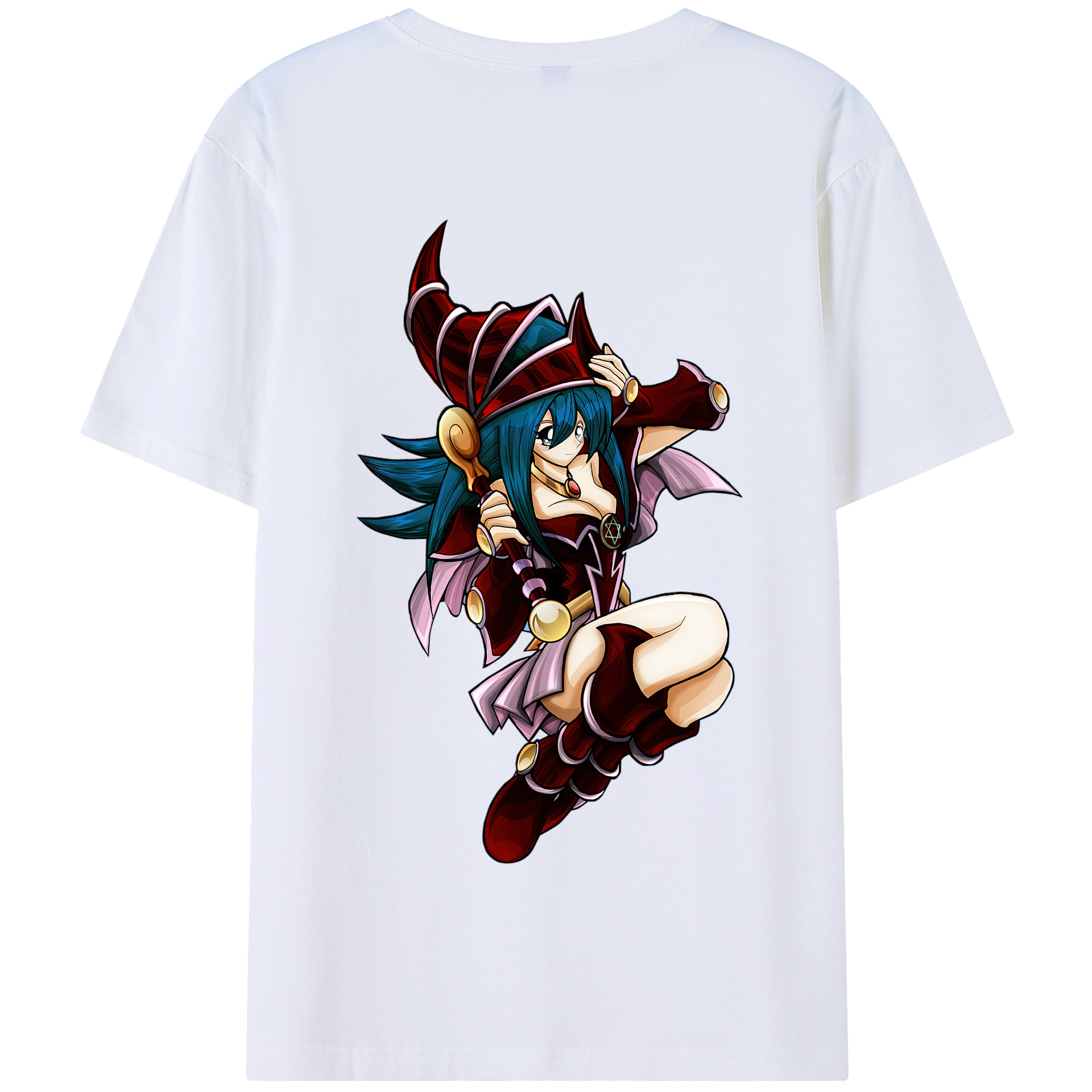 （画像用） 遊☆戯☆王 Yu-Gi-Oh! 綿100％半袖Tシャツ（背面プリント）