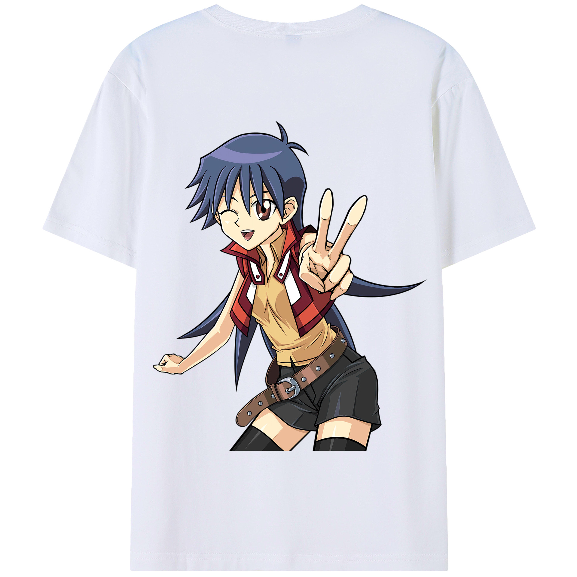 遊☆戯☆王 Yu-Gi-Oh! 綿100％半袖Tシャツ（背面プリント）