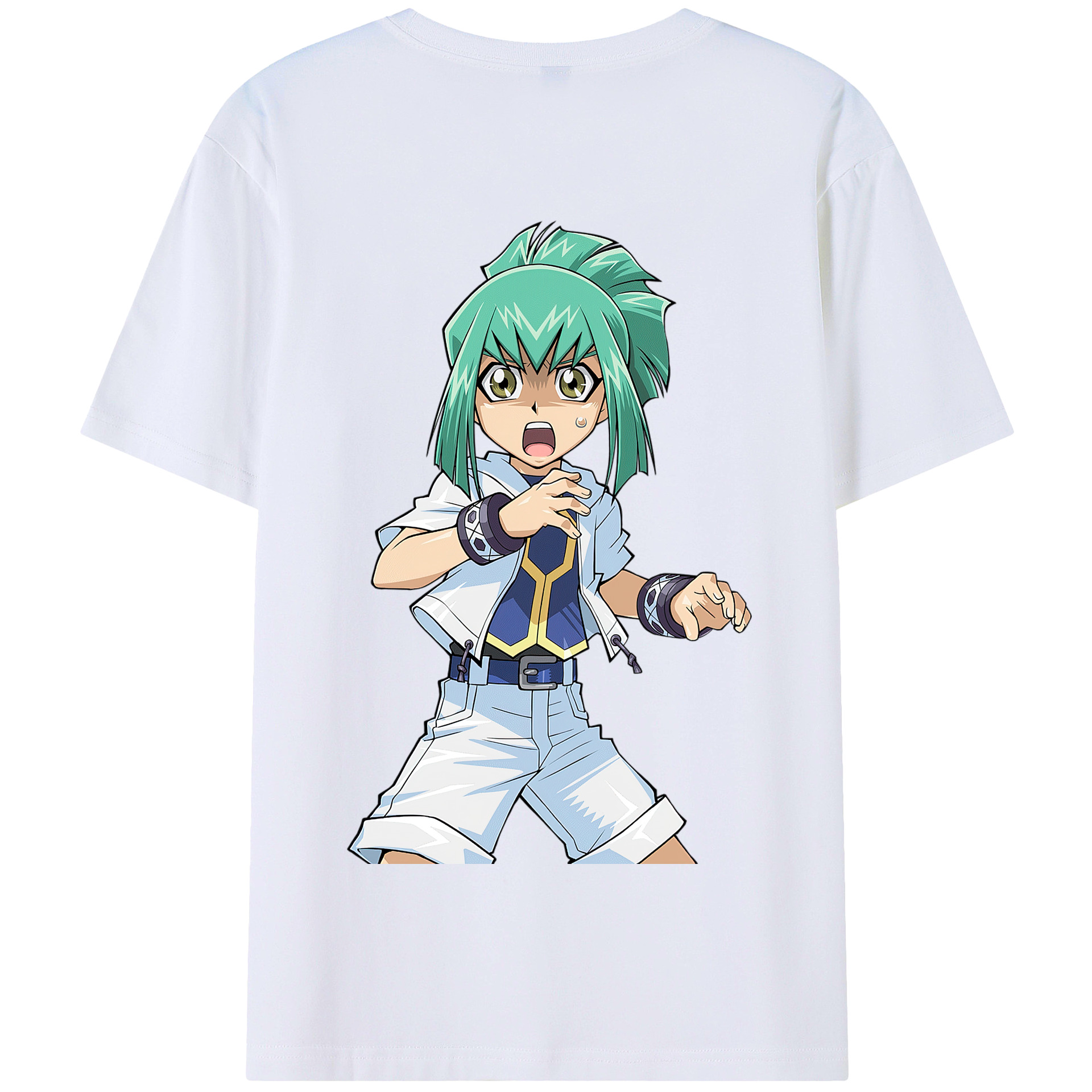 遊☆戯☆王 Yu-Gi-Oh! 綿100%半袖Tシャツ(背面プリント) 遊☆戯☆王 Yu-Gi-Oh! 綿100%半袖Tシャツ(背面プリント)
