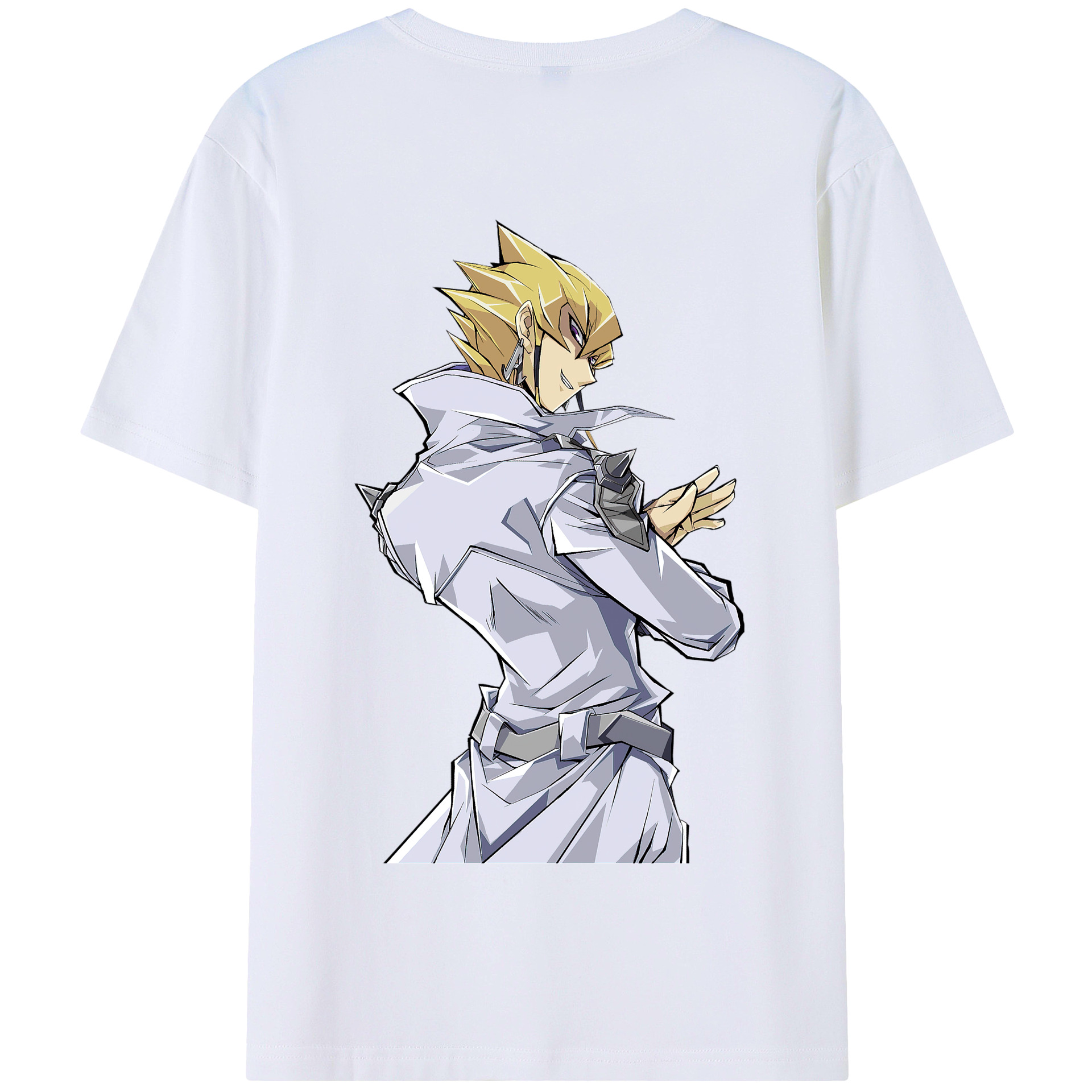 （画像用） 遊☆戯☆王 Yu-Gi-Oh! 綿100％半袖Tシャツ（背面プリント）