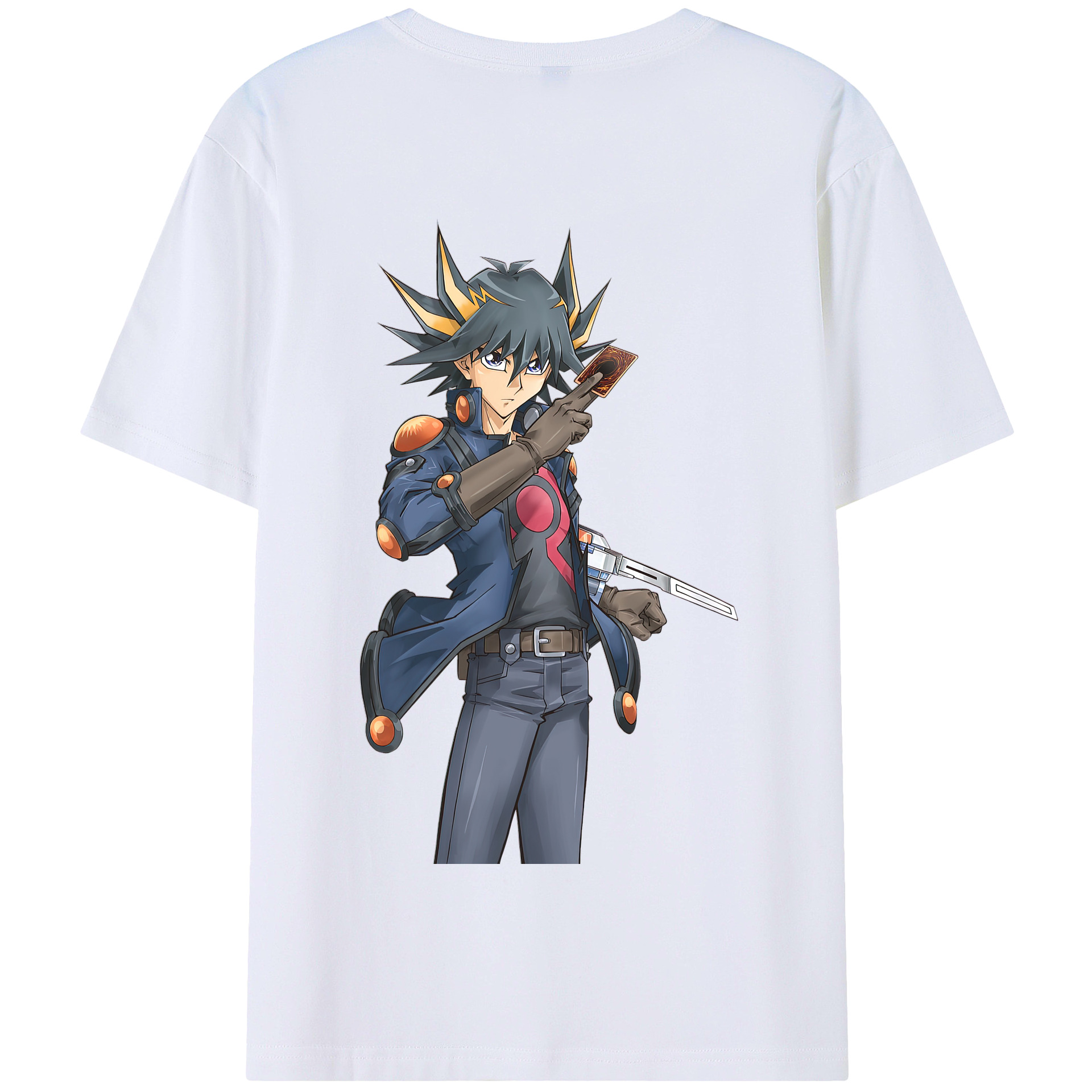 遊☆戯☆王 Yu-Gi-Oh! 綿100％半袖Tシャツ（背面プリント）