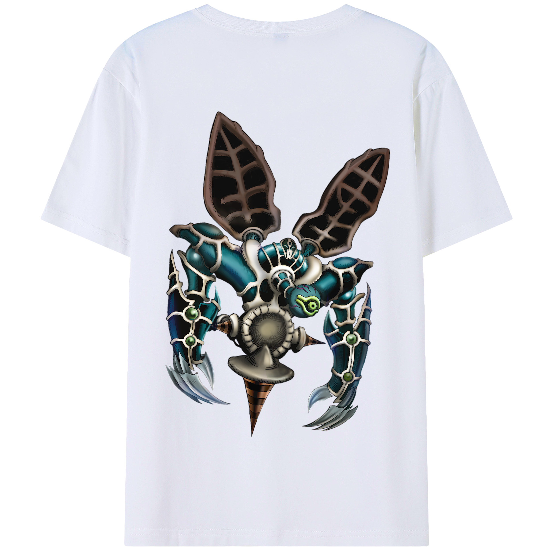 （画像用） 遊☆戯☆王 Yu-Gi-Oh! 綿100％半袖Tシャツ（背面プリント）