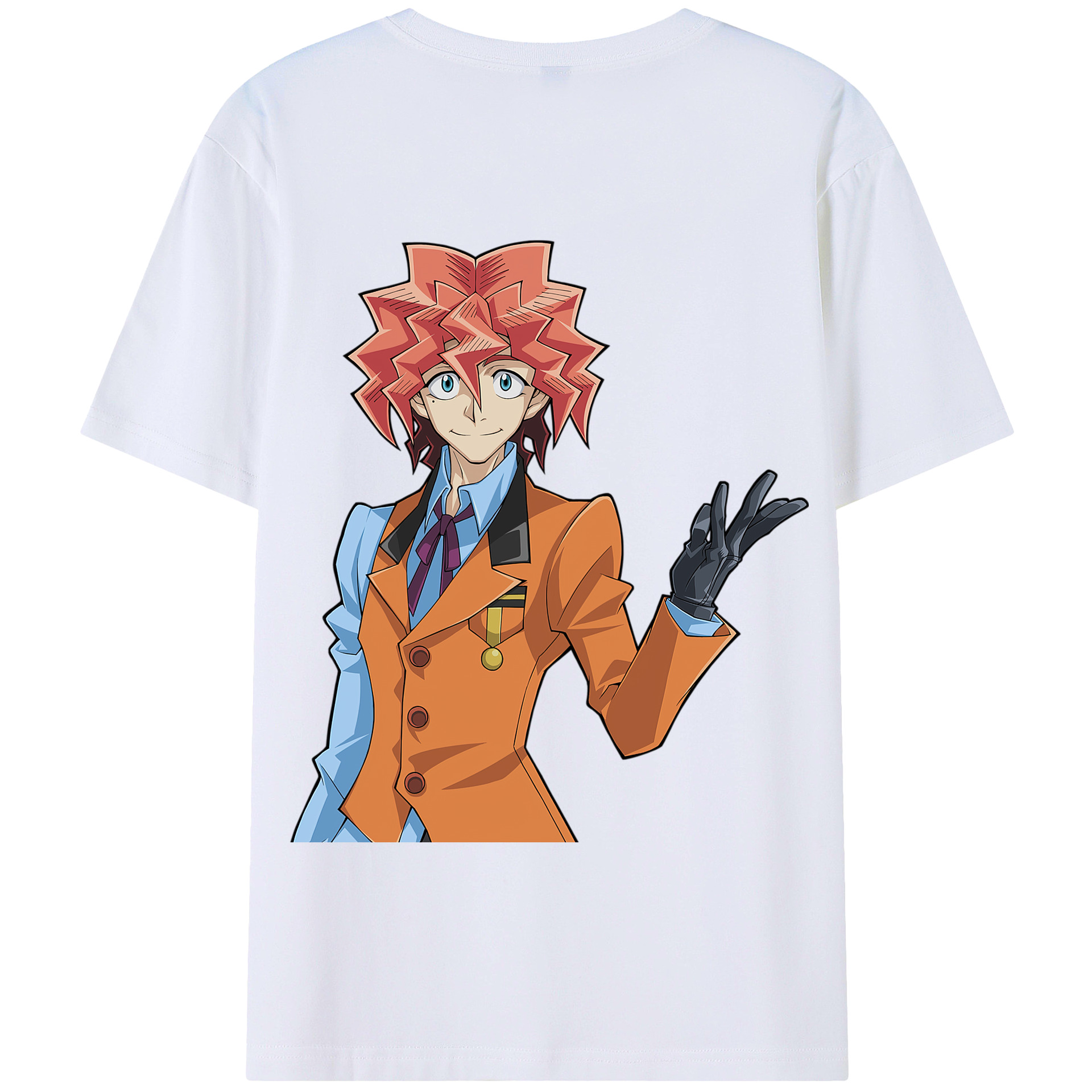 遊☆戯☆王 Yu-Gi-Oh! 綿100％半袖Tシャツ（背面プリント）